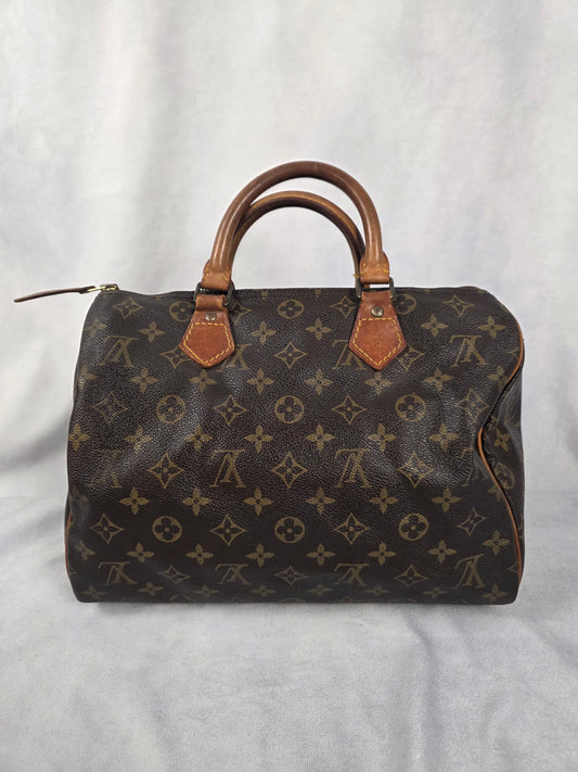 LOUIS VUITTON SPEEDY 30 MONOGRAM HANDBAG