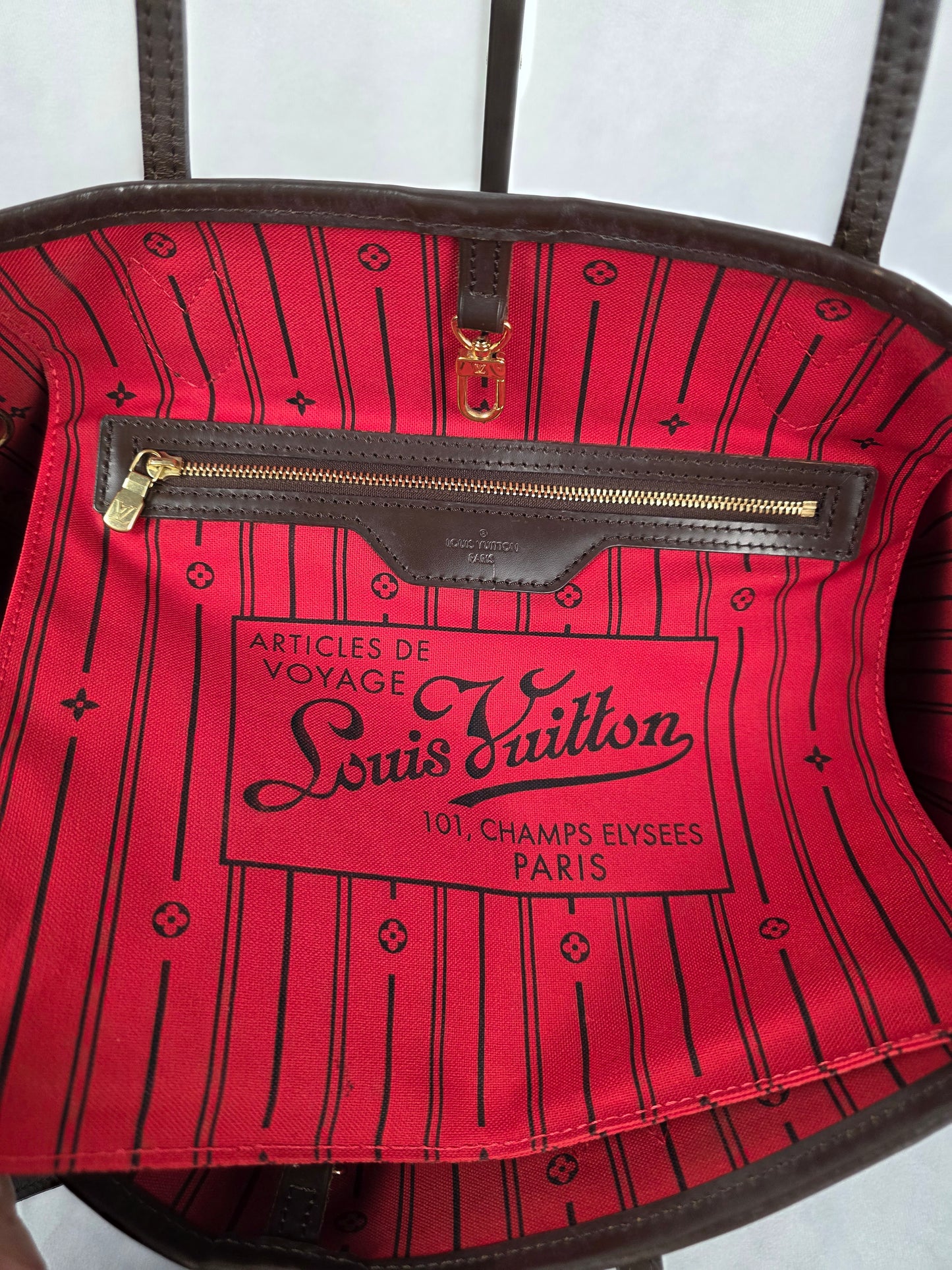 LOUIS VUITTON DAMIER NEVERFULL MM