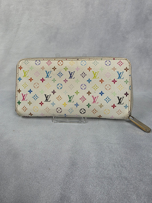 LOUIS VUITTON MULTI COLORED FULL ZIPPY LONG WALLET