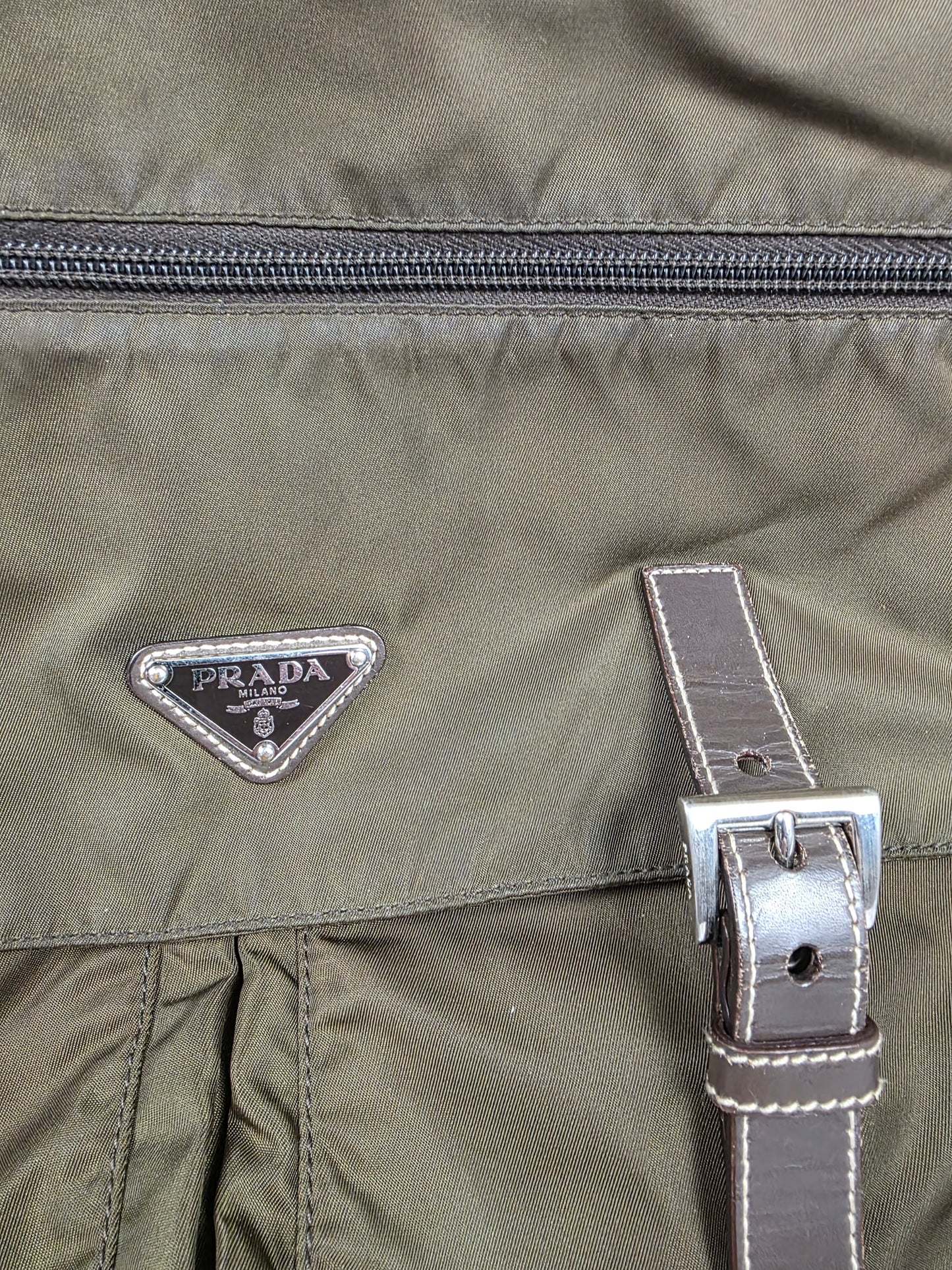 PRADA TESSUTO NYLON MESSENGER BAG