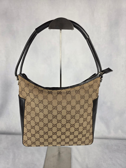 GUCCI GG CANVAS SHOULDER BAG