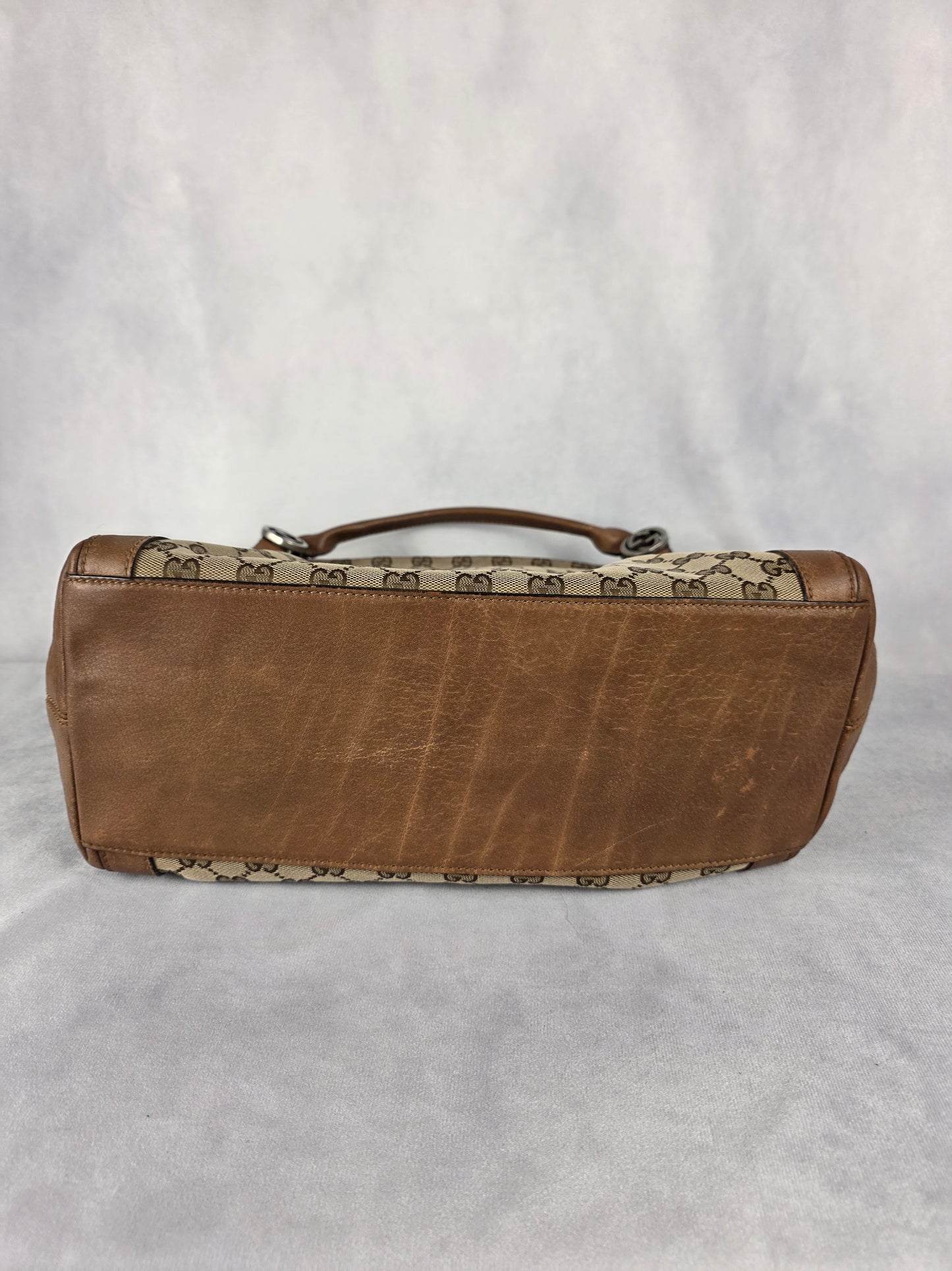 GUCCI MISS GG CONVERTIBLE MEDIUM CANVAS TOTE