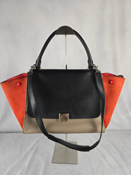 Celine Trapeze Two-Way Handbag