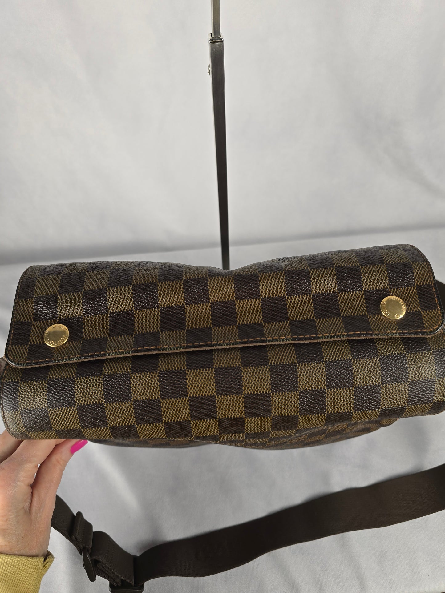 Louis Vuitton Damier Ebene Naviglio  Messenger Bag