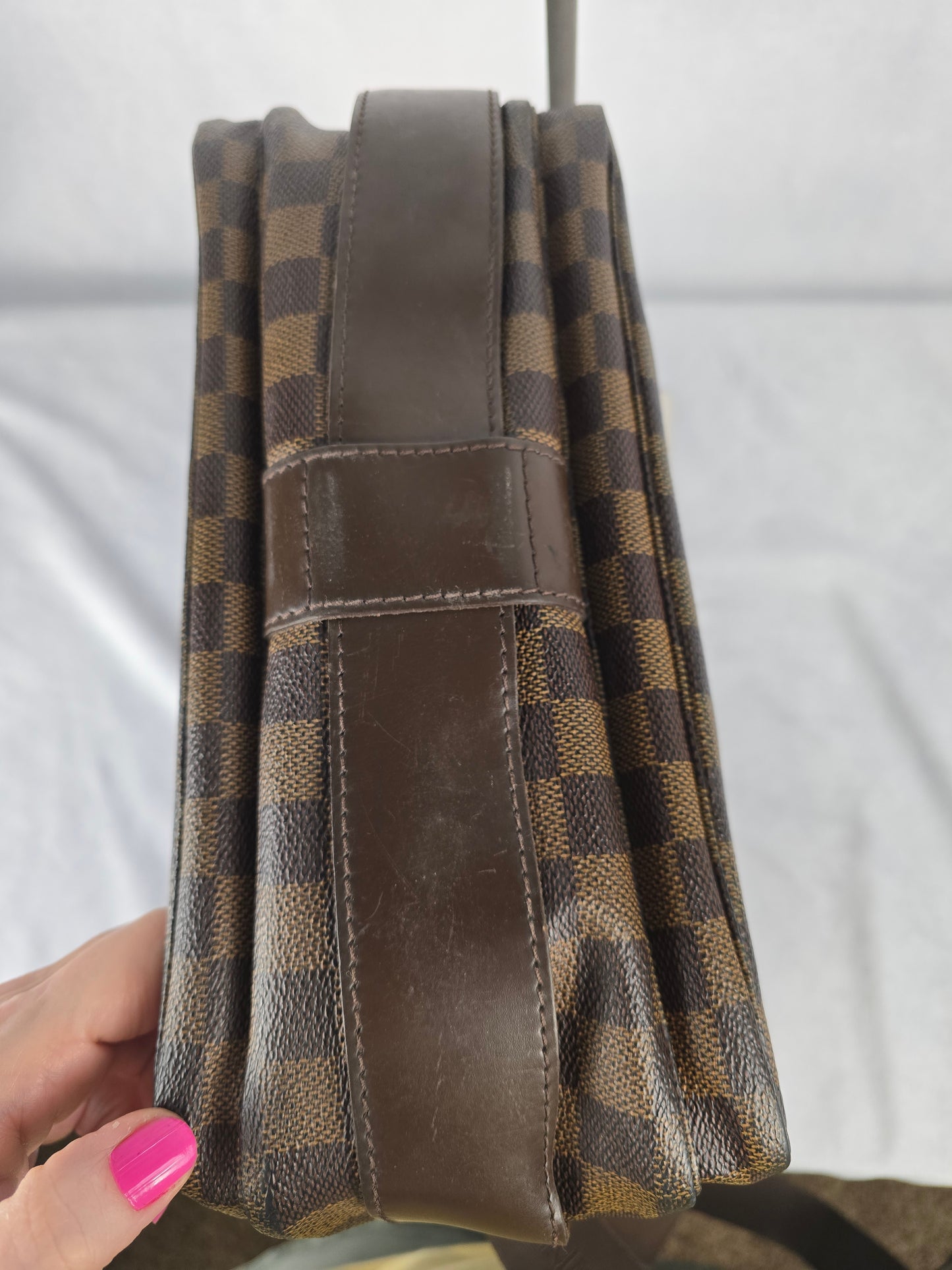 Louis Vuitton Damier Ebene Naviglio  Messenger Bag