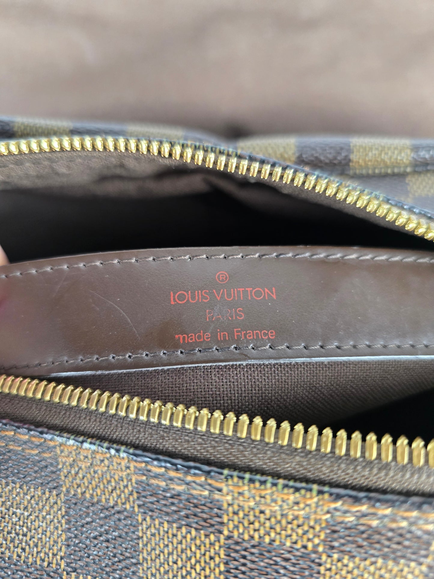 Louis Vuitton Damier Ebene Naviglio  Messenger Bag