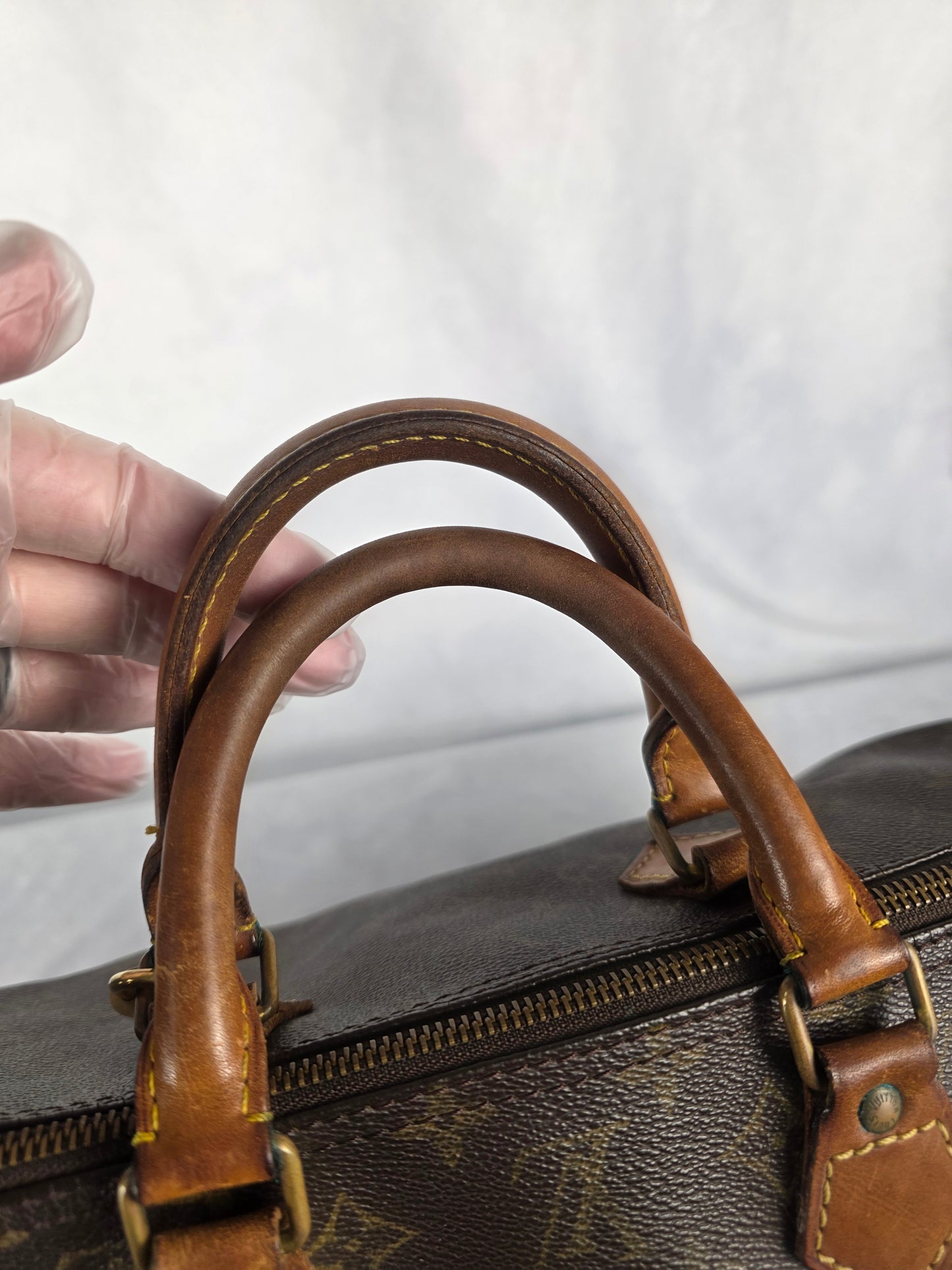 LOUIS VUITTON VINTAGE MONOGRAM CANVAS SPEEDY 40, SD
