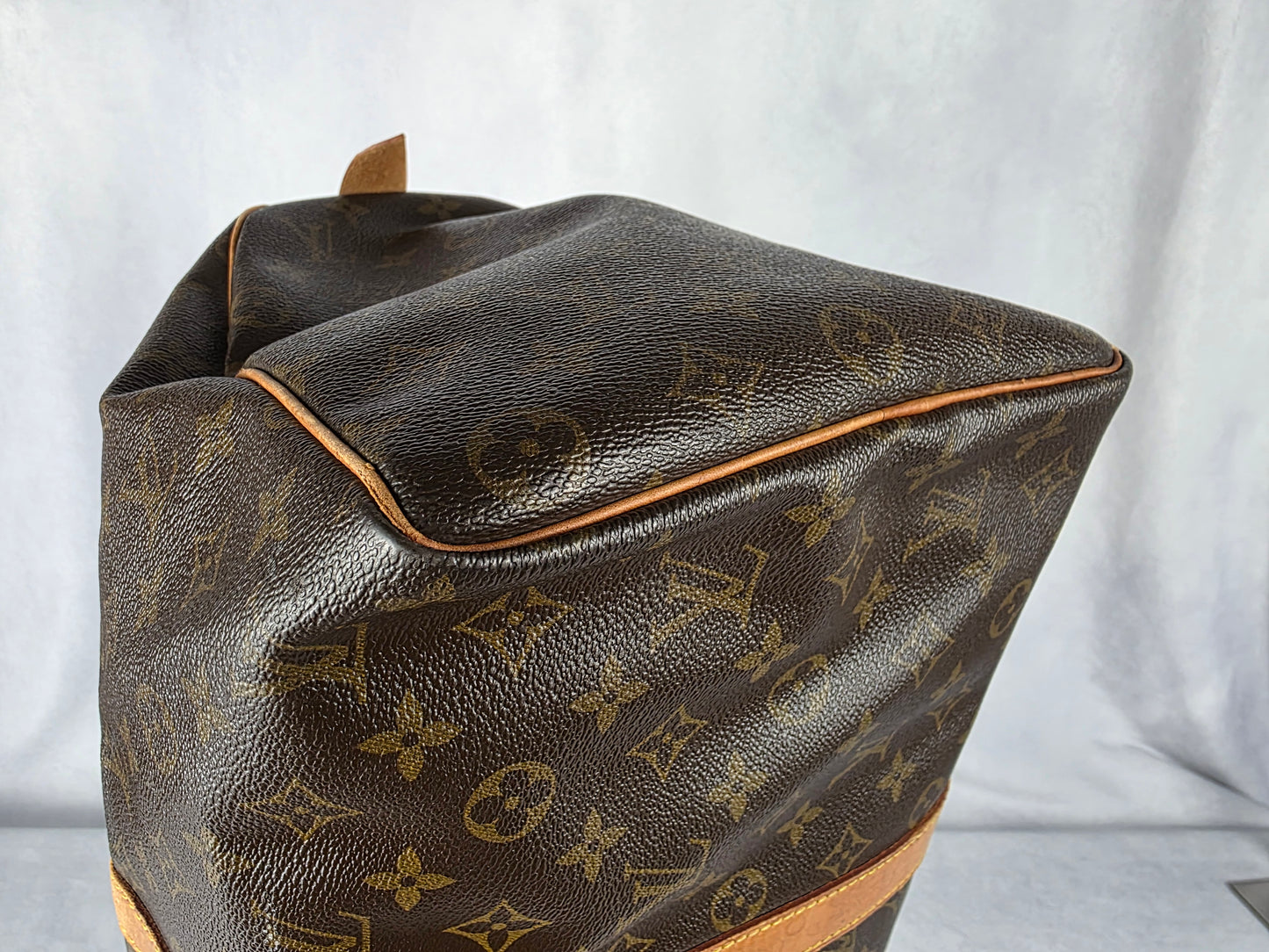 LOUIS VUITTON VINTAGE MONOGRAM KEEPALL 45 W/ LOCK AND KEY