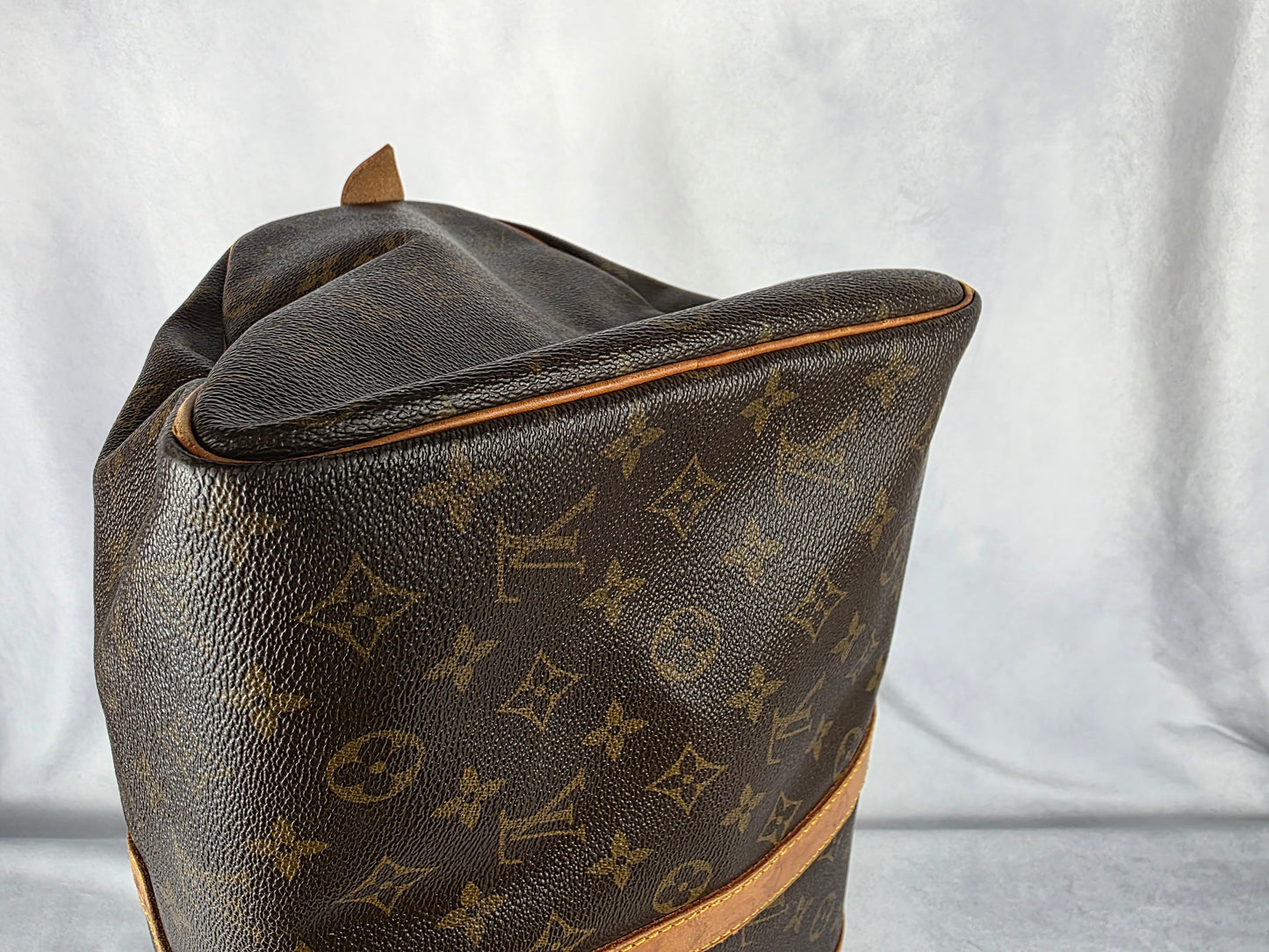 LOUIS VUITTON VINTAGE MONOGRAM KEEPALL 45 W/ LOCK AND KEY