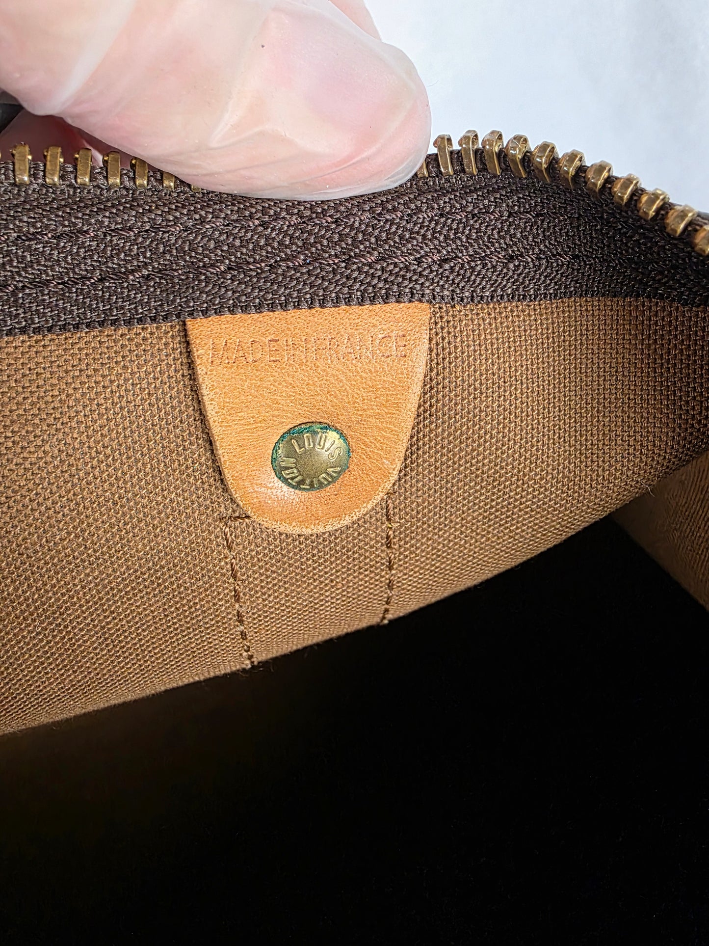 LOUIS VUITTON VINTAGE MONOGRAM KEEPALL 45 W/ LOCK AND KEY
