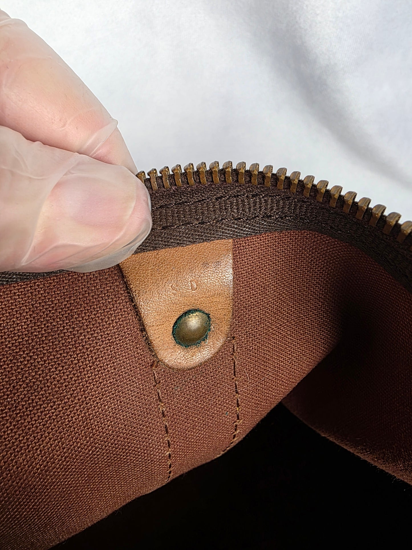 LOUIS VUITTON VINTAGE MONOGRAM KEEPALL 45 W/ LOCK AND KEY