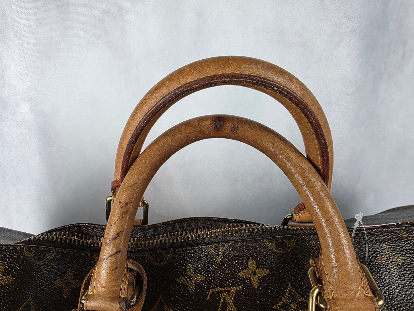 LOUIS VUITTON VINTAGE MONOGRAM KEEPALL 50 W/ LOCK AND KEY
