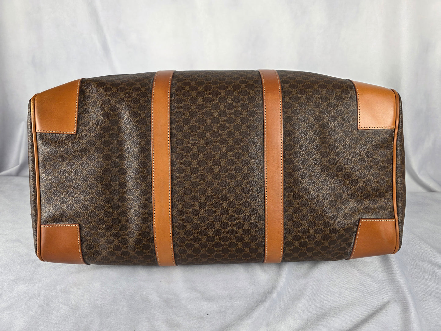 CELINE MACADAM TRAVEL DUFFLE BAG 50