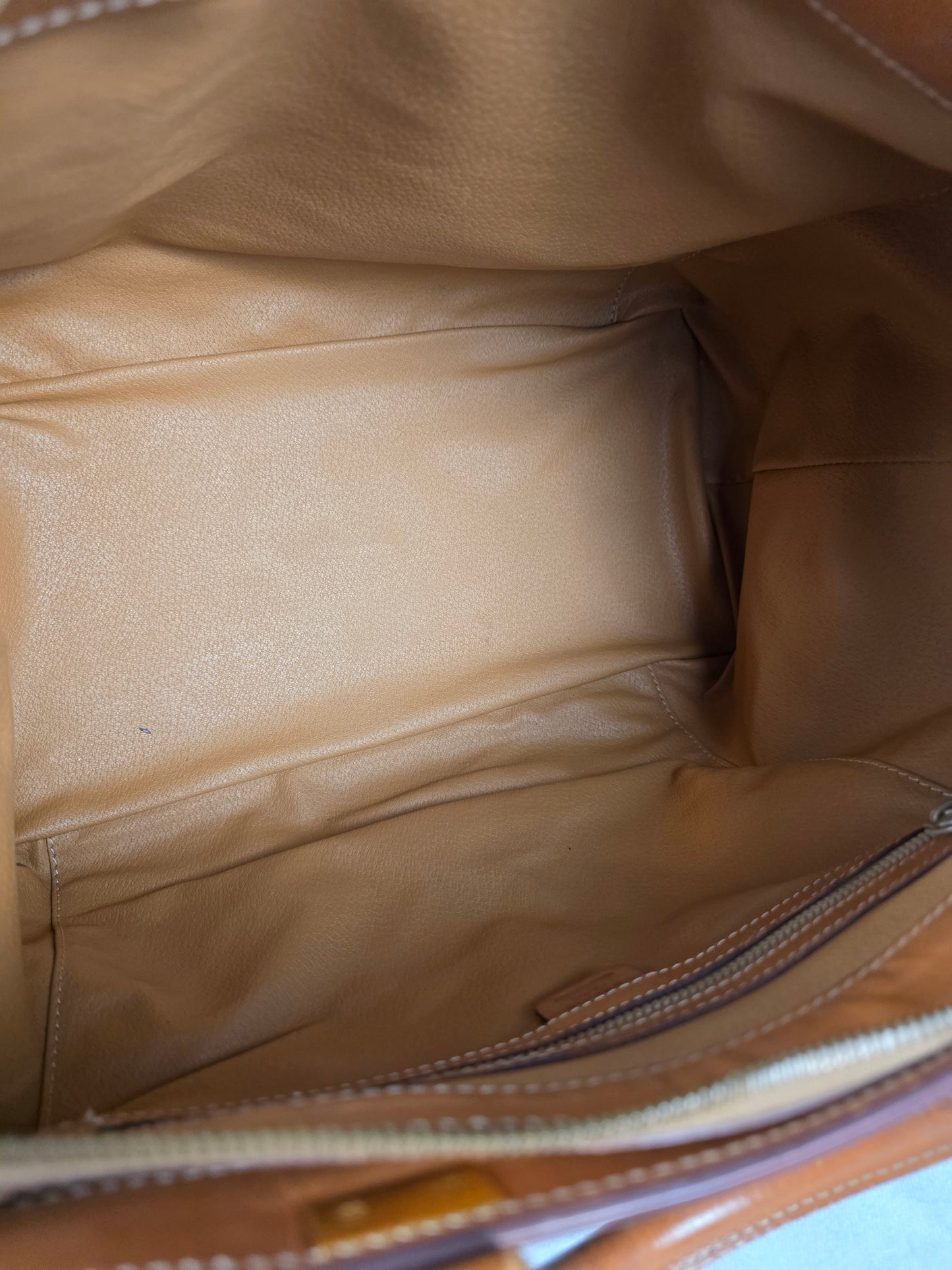 CELINE UPRIGHT TRAVEL BAG, SIZE 40