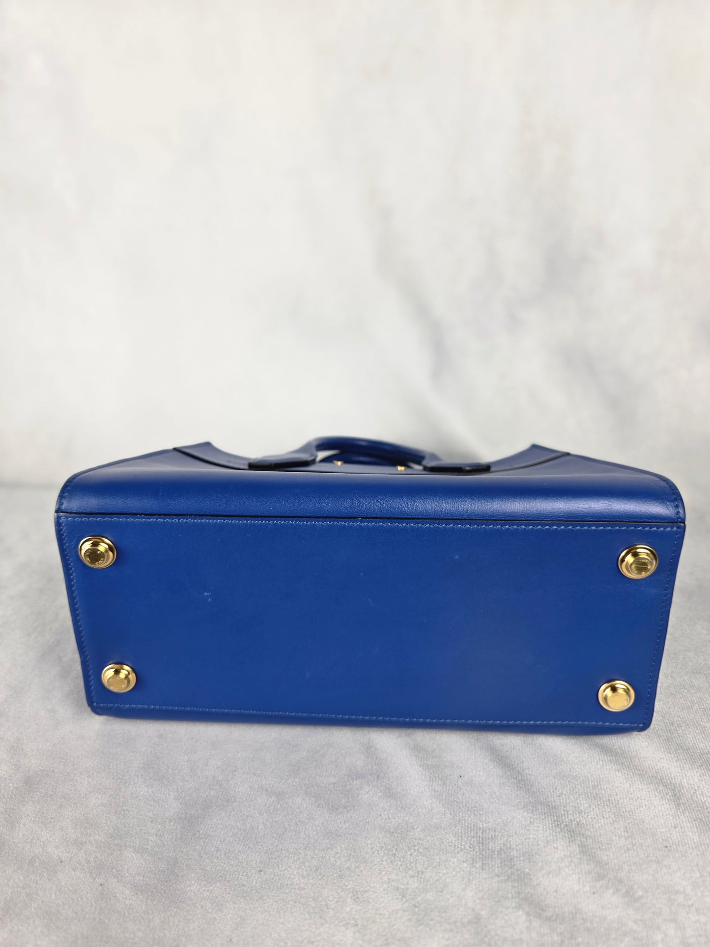 LOUIS VUITTON CITY STEAMER PM CALFSKIN BLUE HANDBAG
