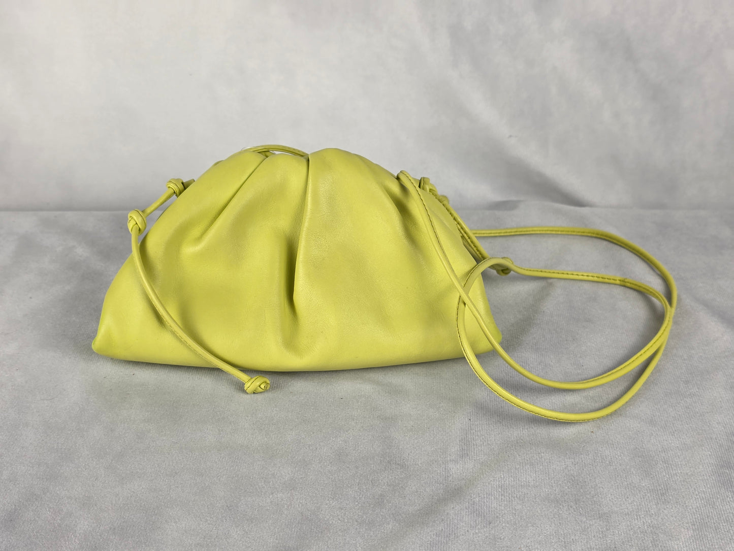 BOTTEGA VENETA GREEN "KIWI",  MINI CROSSBODY POUCH