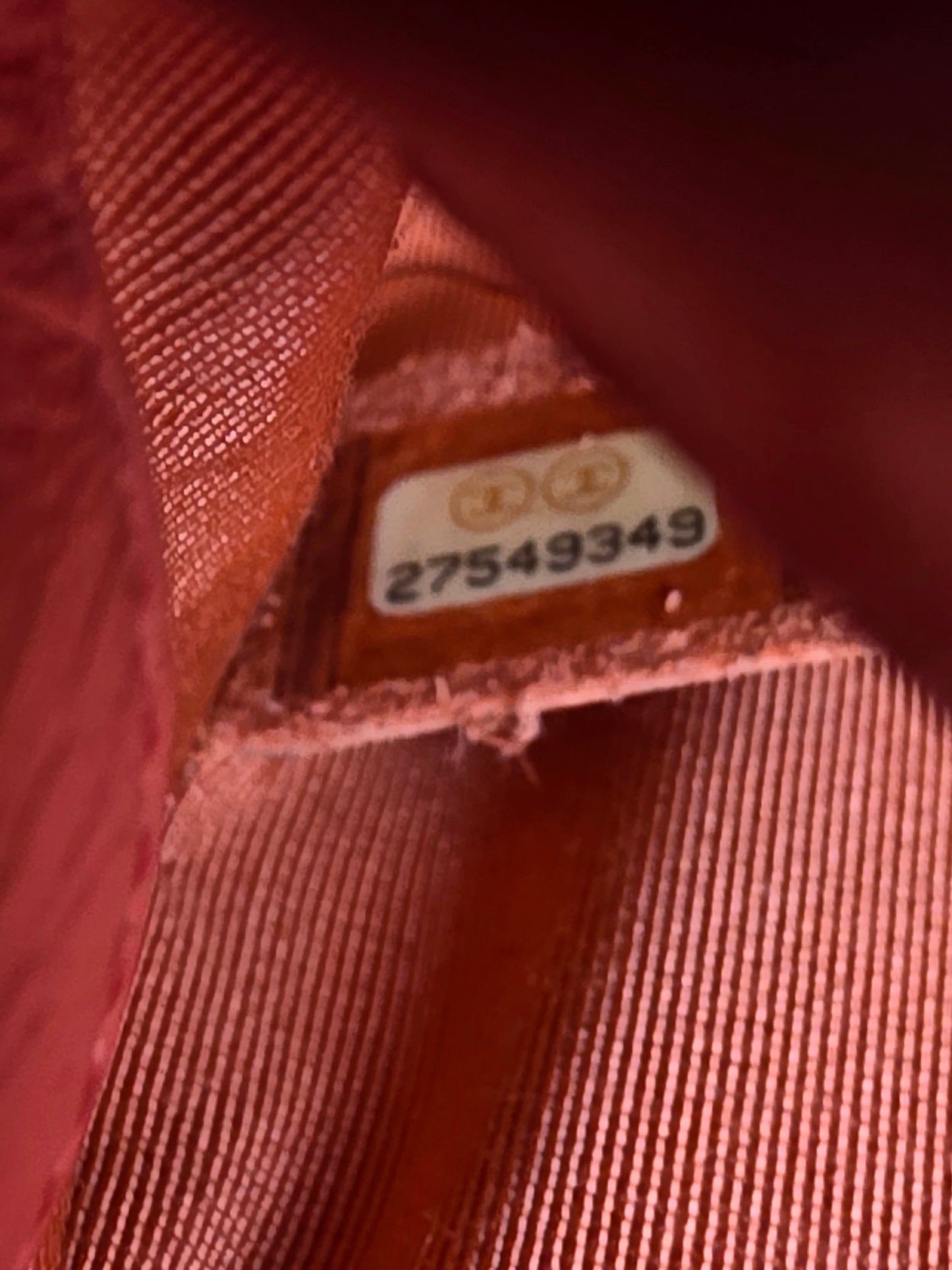 CHANEL "RARE" VERTICAL STITCHED SMALL PINK BOY BAG