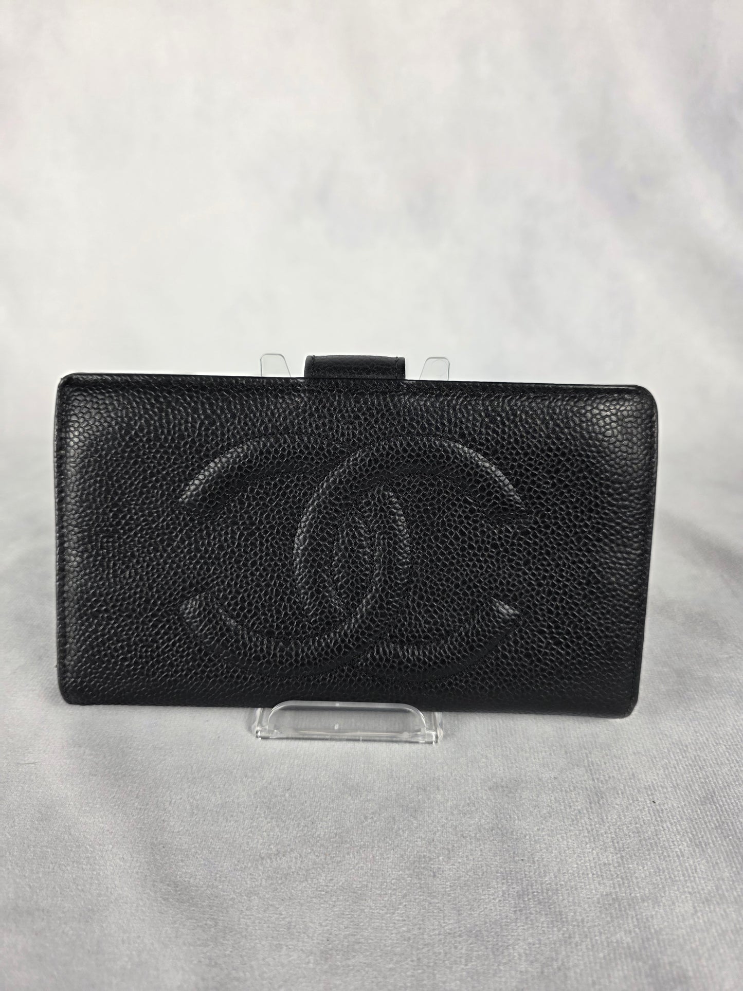 CHANEL VINTAGE TIMELESS CC FRENCH WALLET