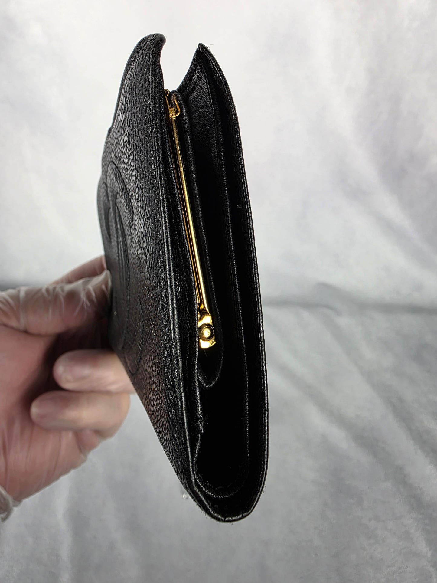 CHANEL VINTAGE TIMELESS CC FRENCH WALLET