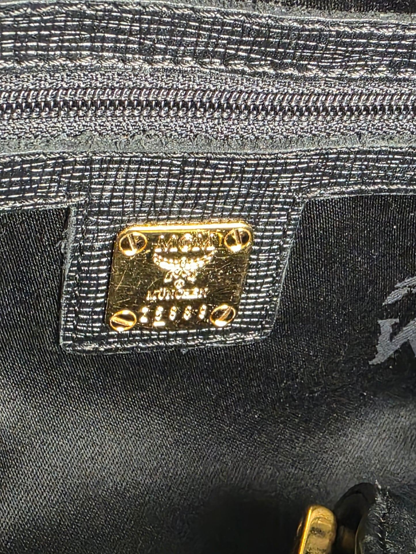 MCM BLACK MINI BOSTON BAG 3