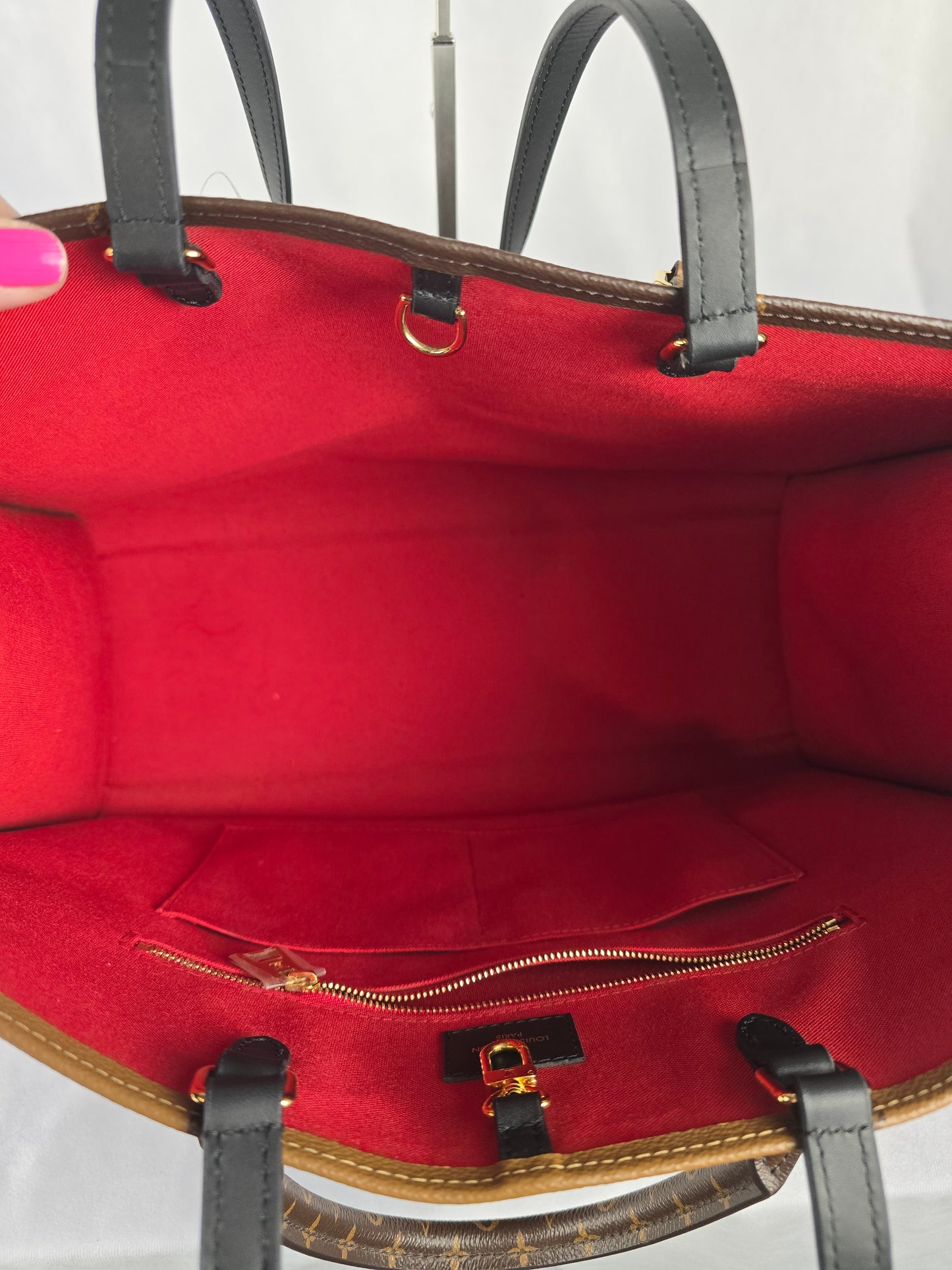 Louis Vuitton On the Go Reverse Monogram MM Tote