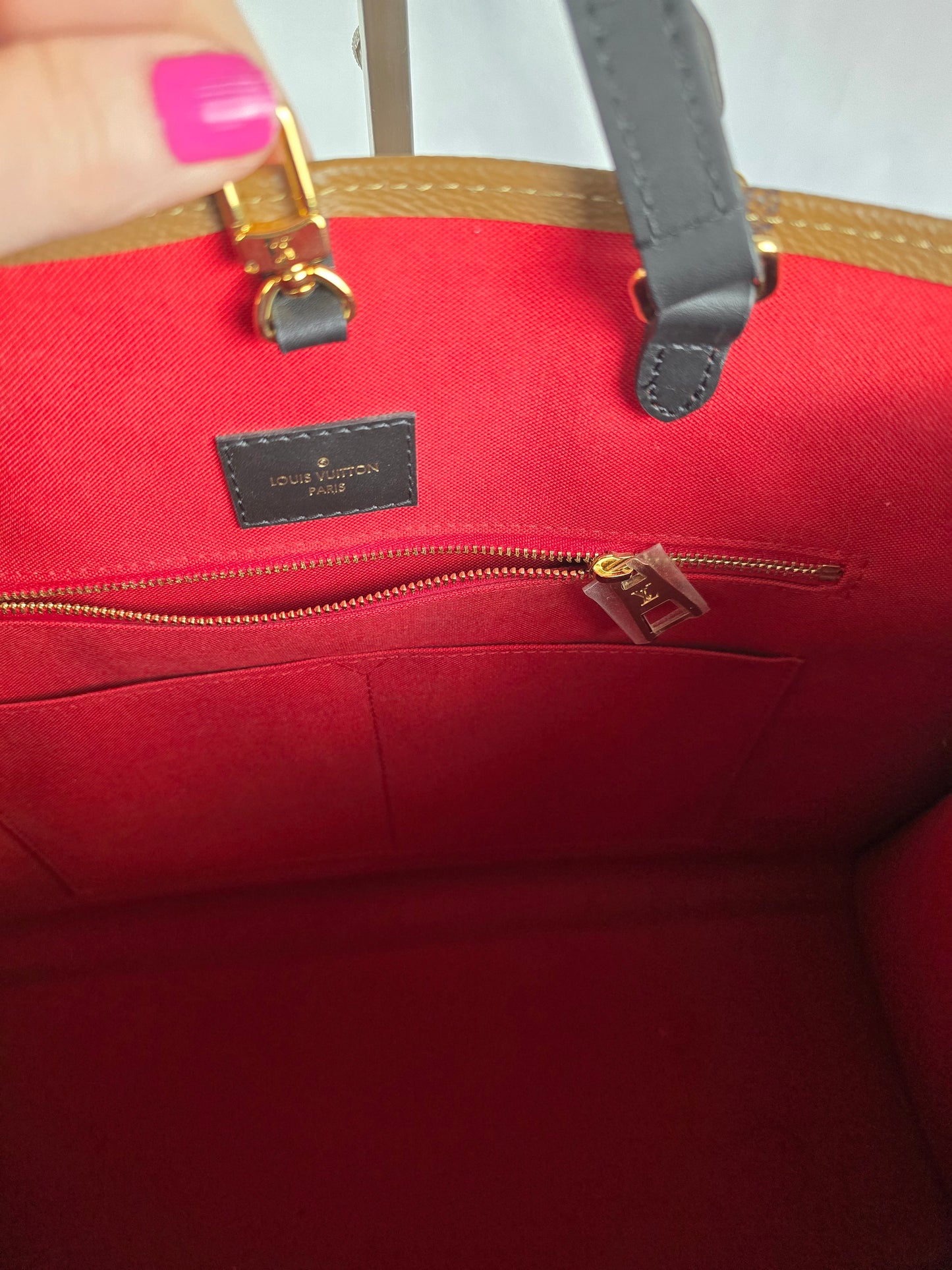 Louis Vuitton On the Go Reverse Monogram MM Tote