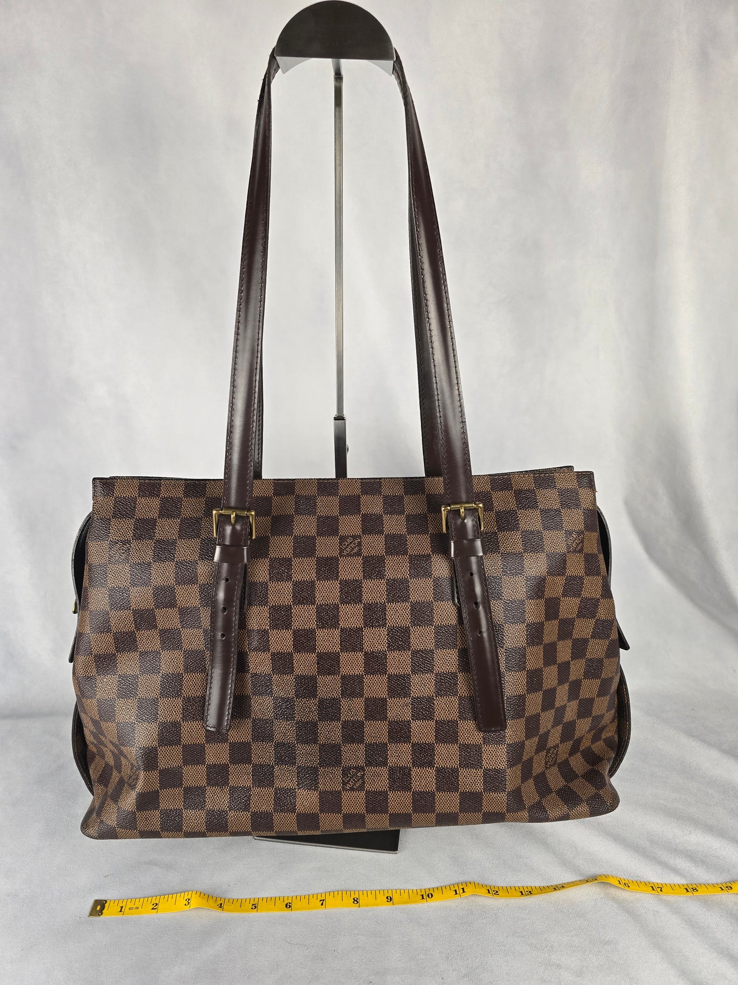 Louis Vuitton Chelsea Damier Ebene Handbag