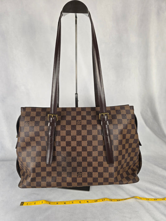 Louis Vuitton Chelsea Damier Ebene Handbag