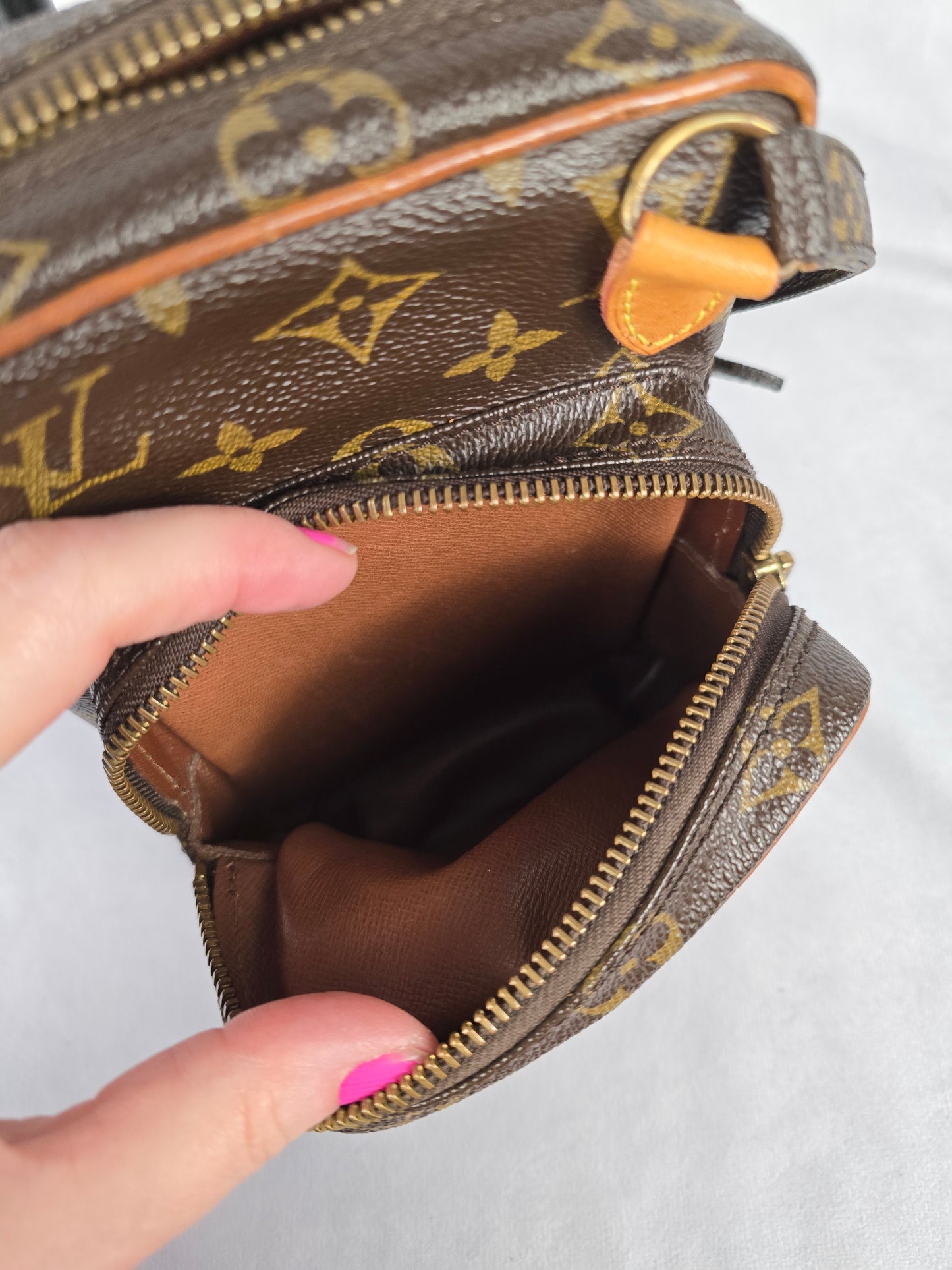 Louis Vuitton Monogram Amazon Leather Crossbody Bag