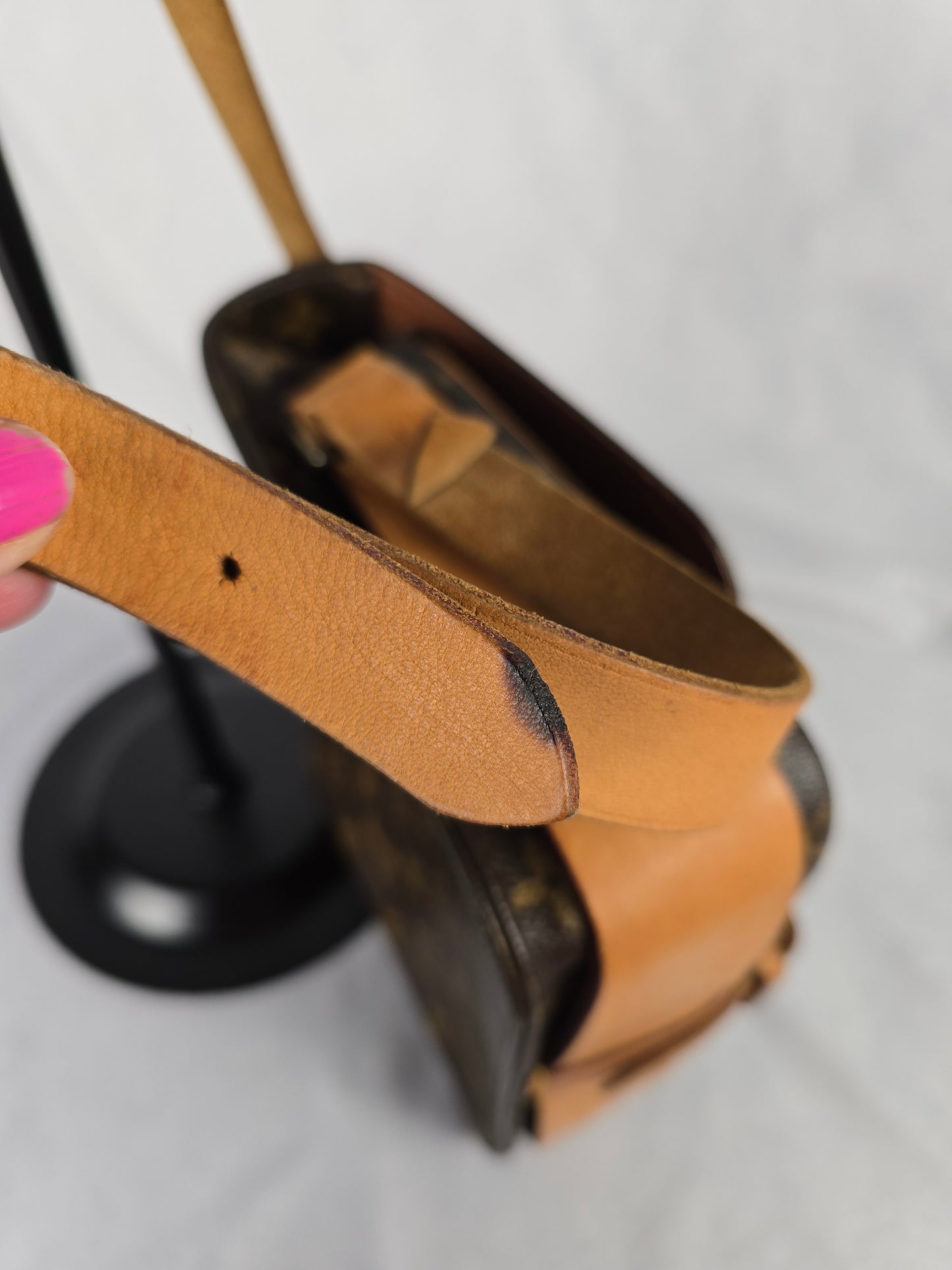 Louis Vuitton Monogram Cartouchiere MM shoulder bag