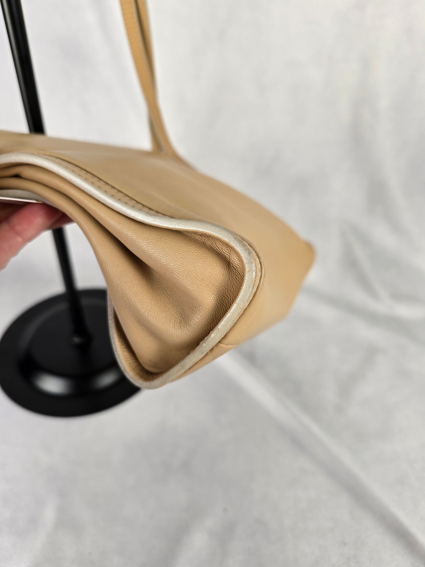 Loewe Tan Leather Shoulder Bag