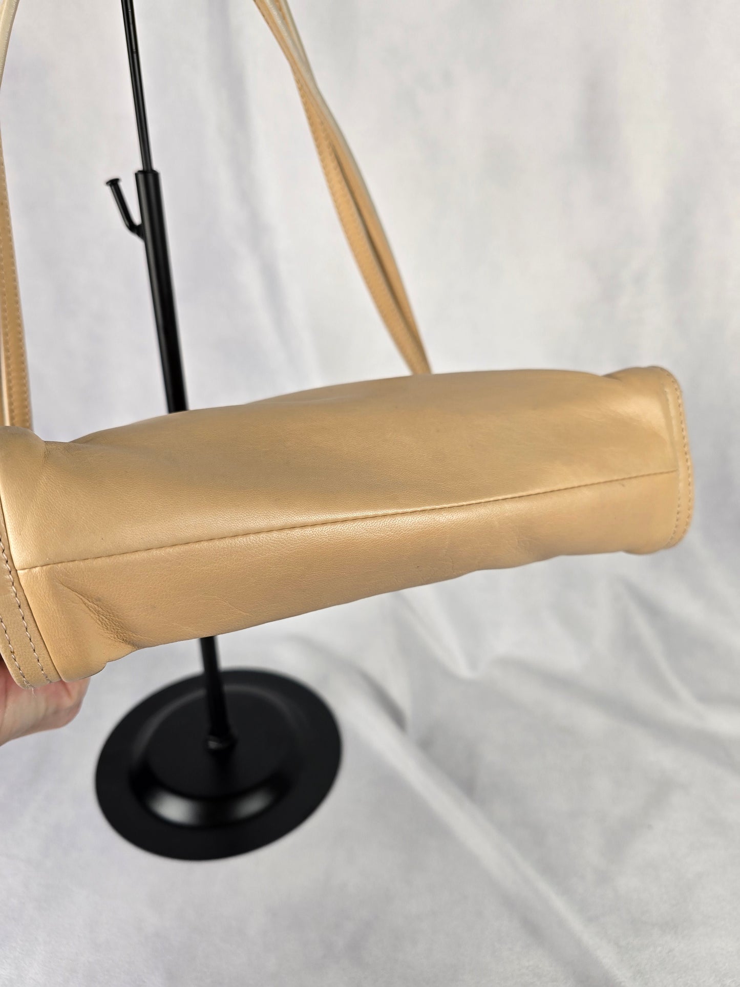 Loewe Tan Leather Shoulder Bag