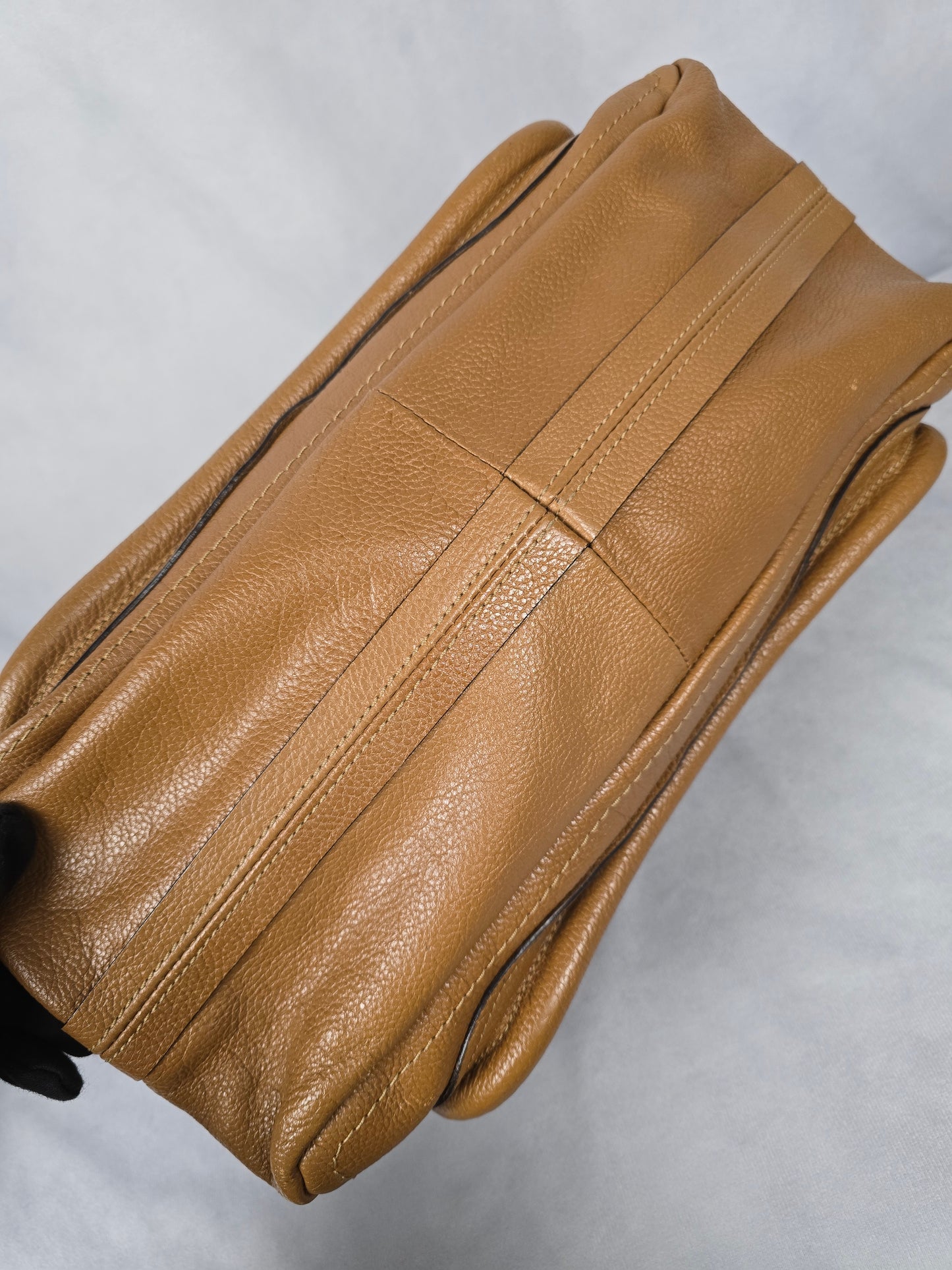 Chloe Brown Leather Paratay Handbag