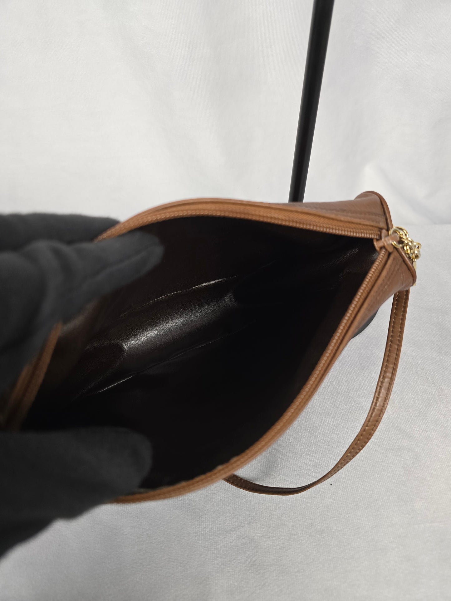 Ferragamo Brown Leather Shoulder Bag