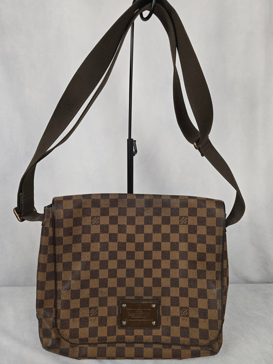 Louis Vuitton Brooklyn  Damier Ebene PM Messenger Bag