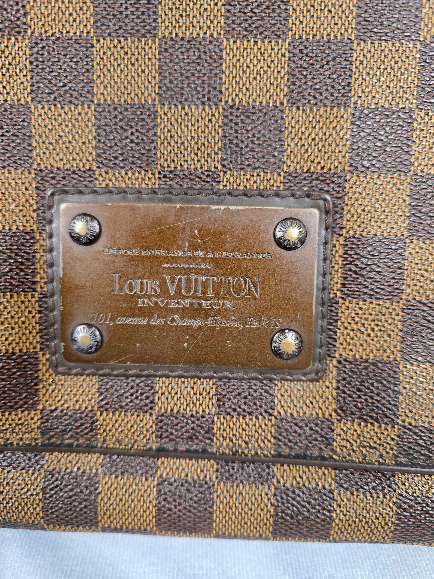 Louis Vuitton Brooklyn  Damier Ebene PM Messenger Bag