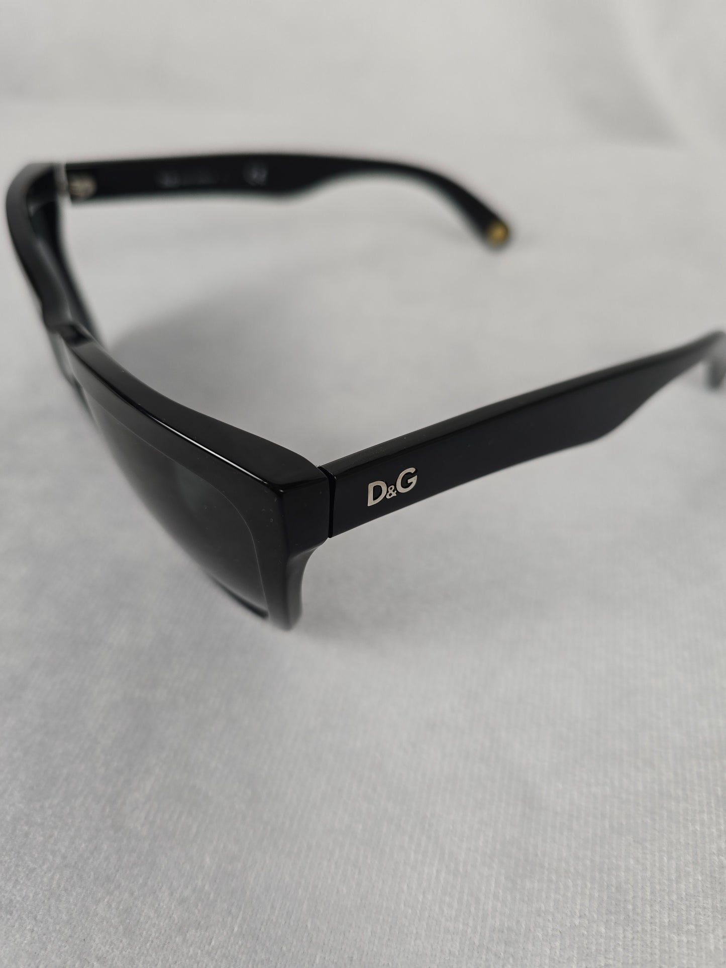 Dolce & Gabbana Sharped Black Sunglasses