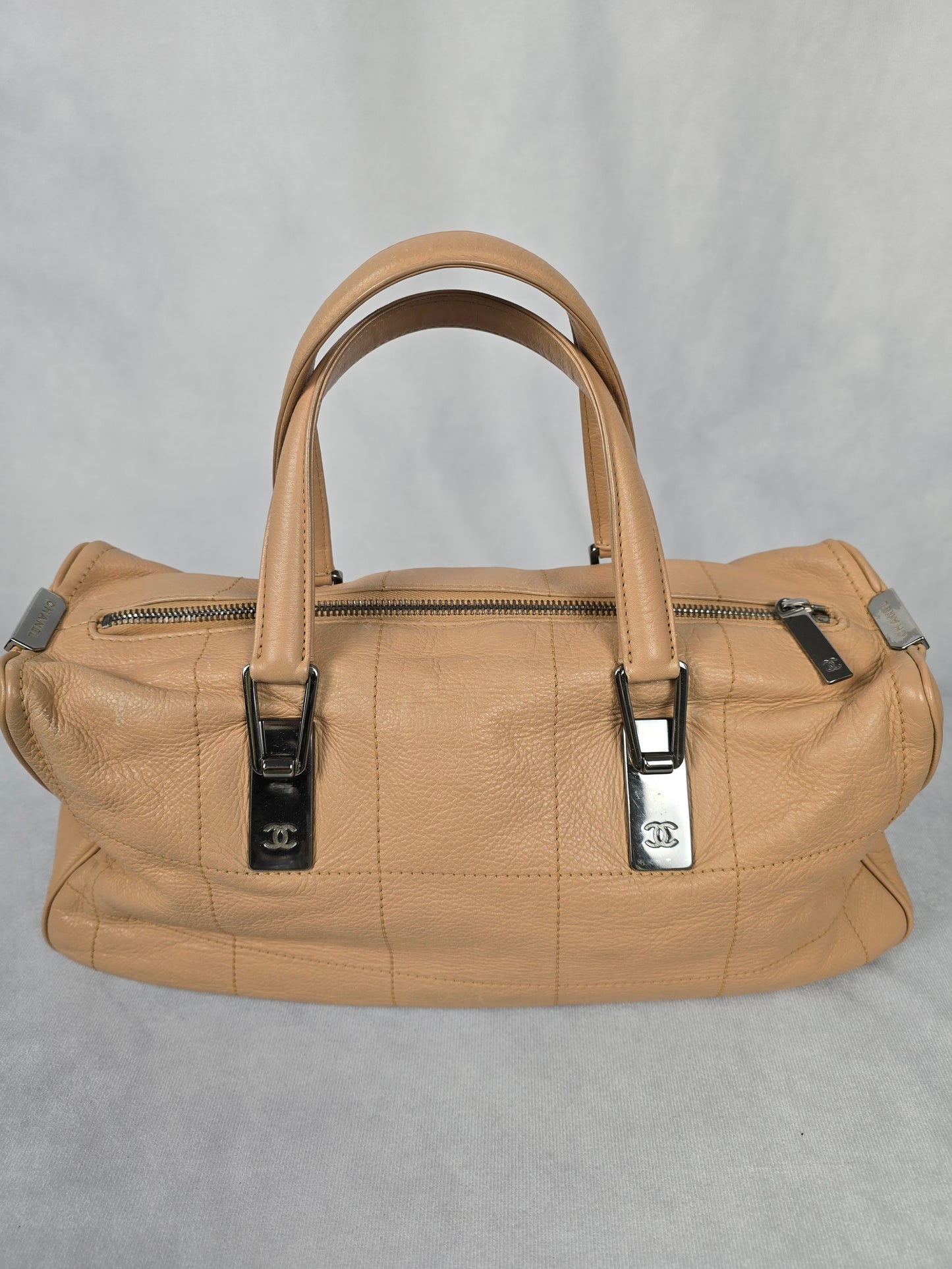 Chanel Chocolate Bar Boston Bag