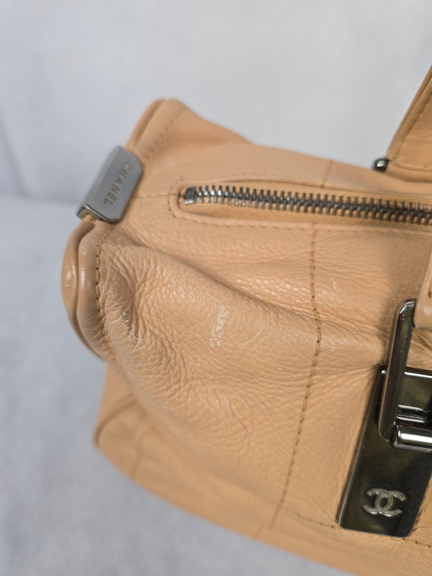 Chanel Chocolate Bar Boston Bag