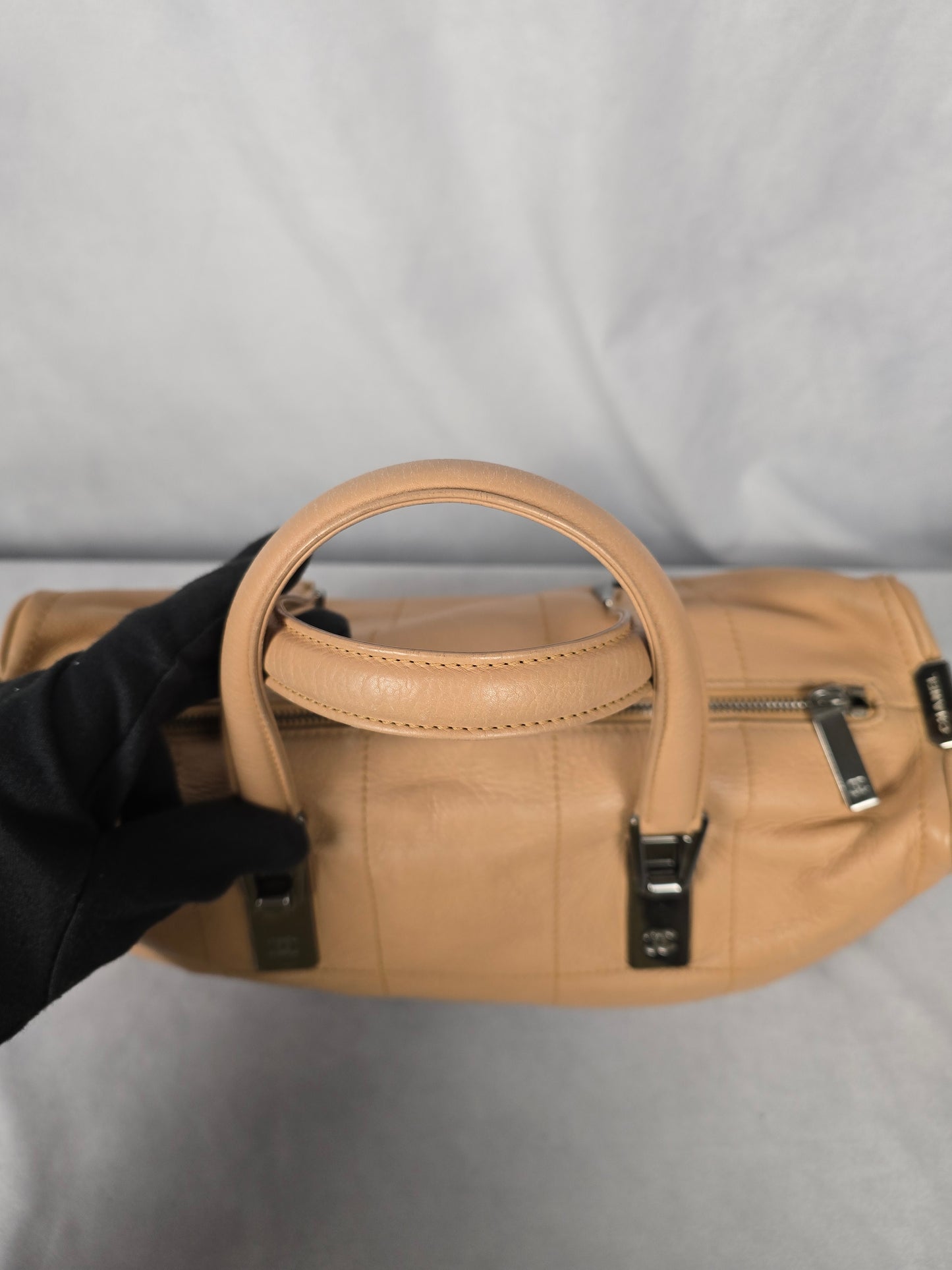 Chanel Chocolate Bar Boston Bag