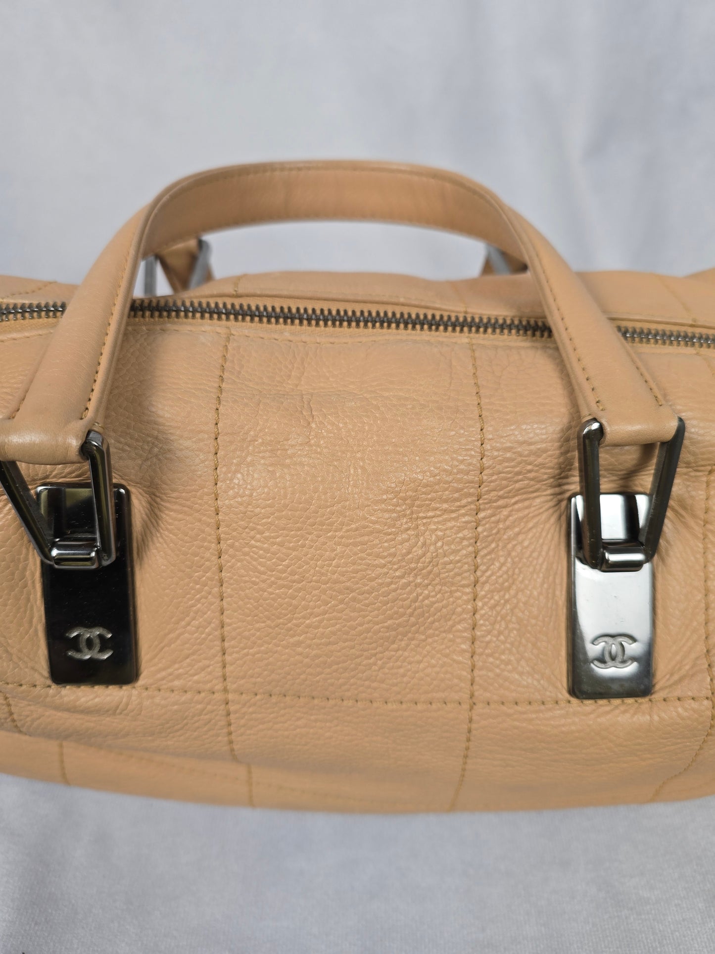 Chanel Chocolate Bar Boston Bag