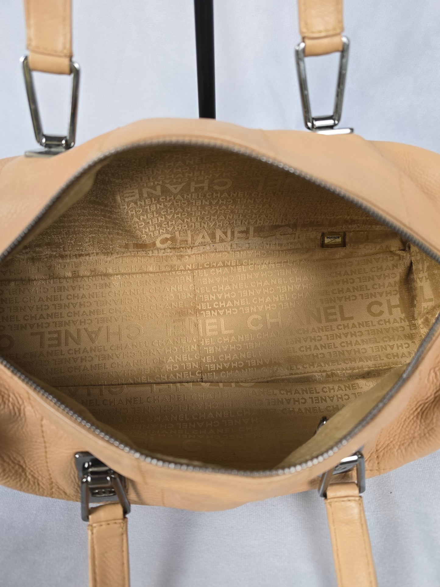 Chanel Chocolate Bar Boston Bag