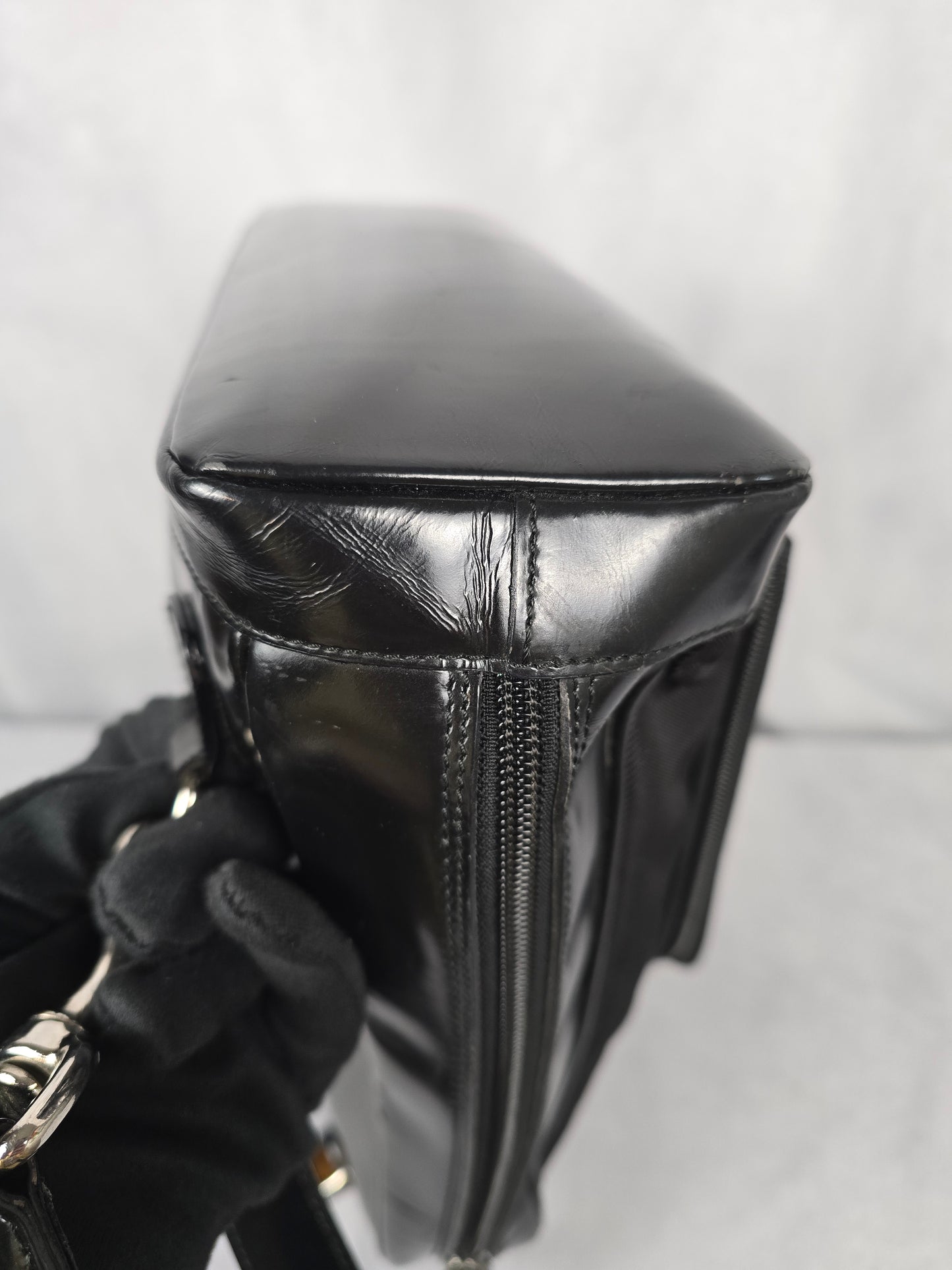 Gucci Bamboo Backpack in Black