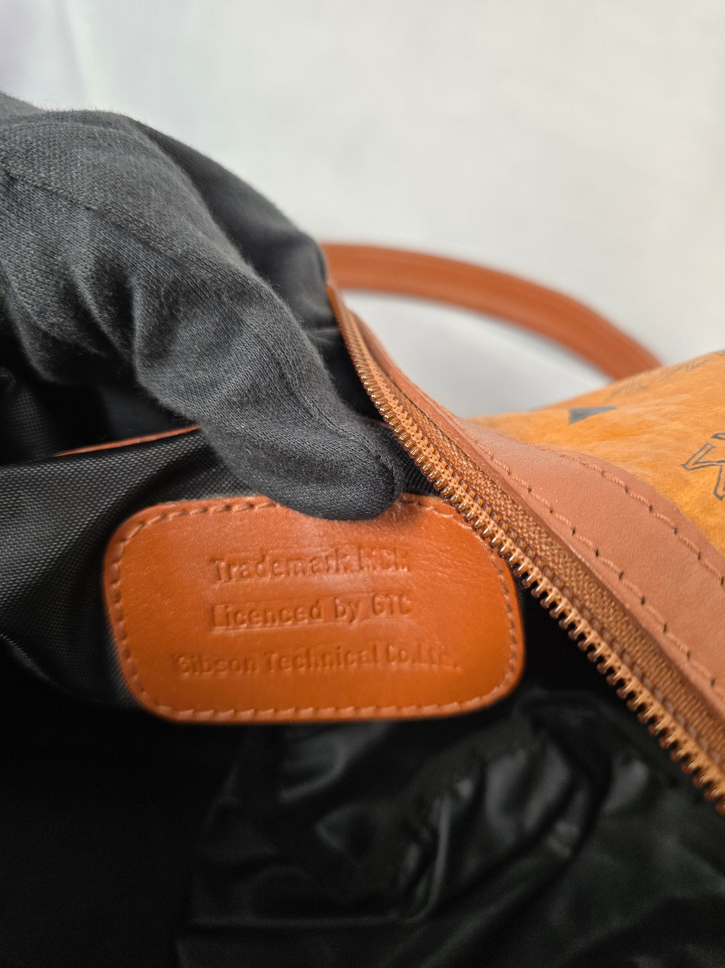 MCM Visetos Large Boston/Duffle Bag