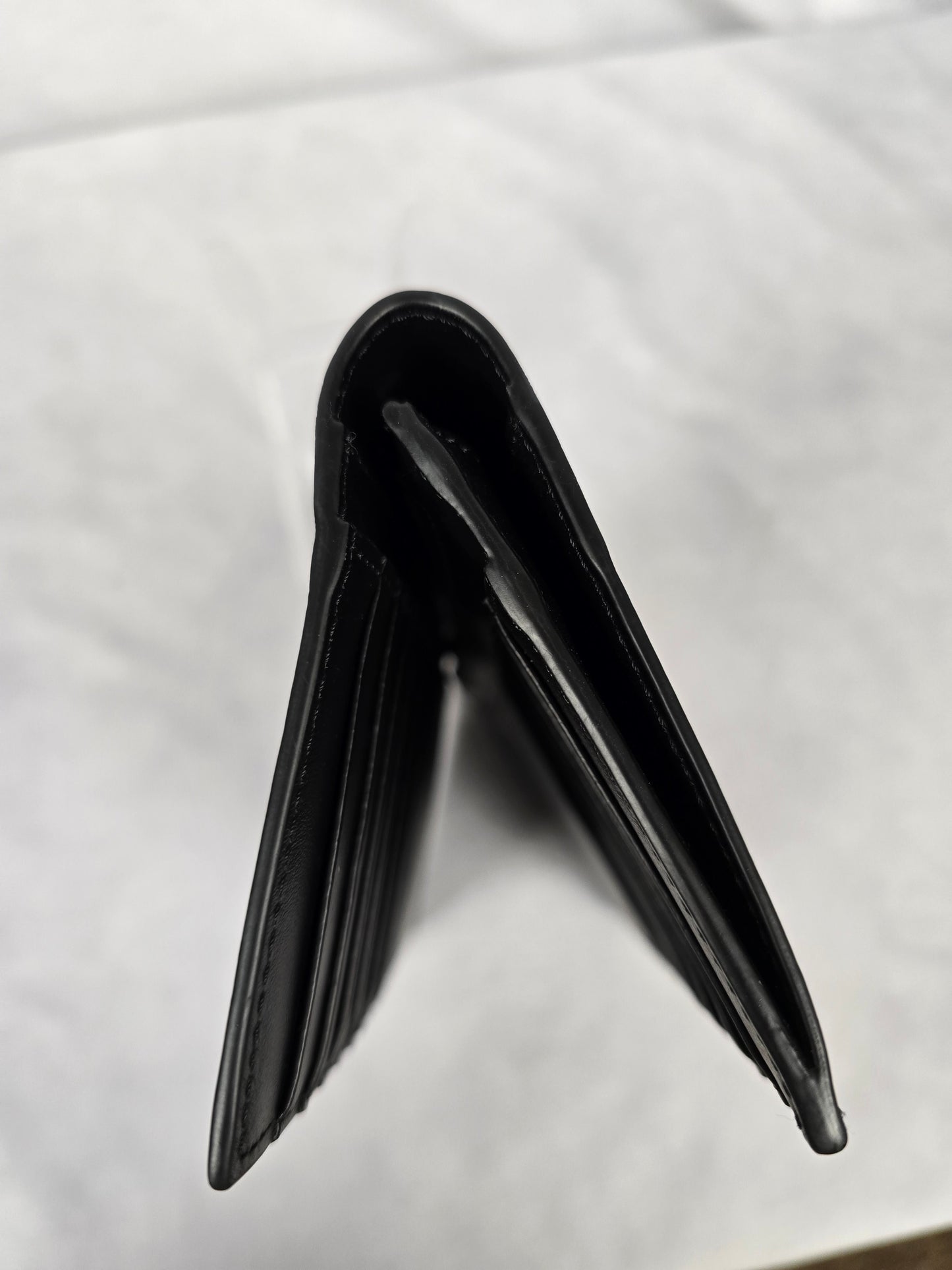 Burberry Black Bifold Embossed Wallet