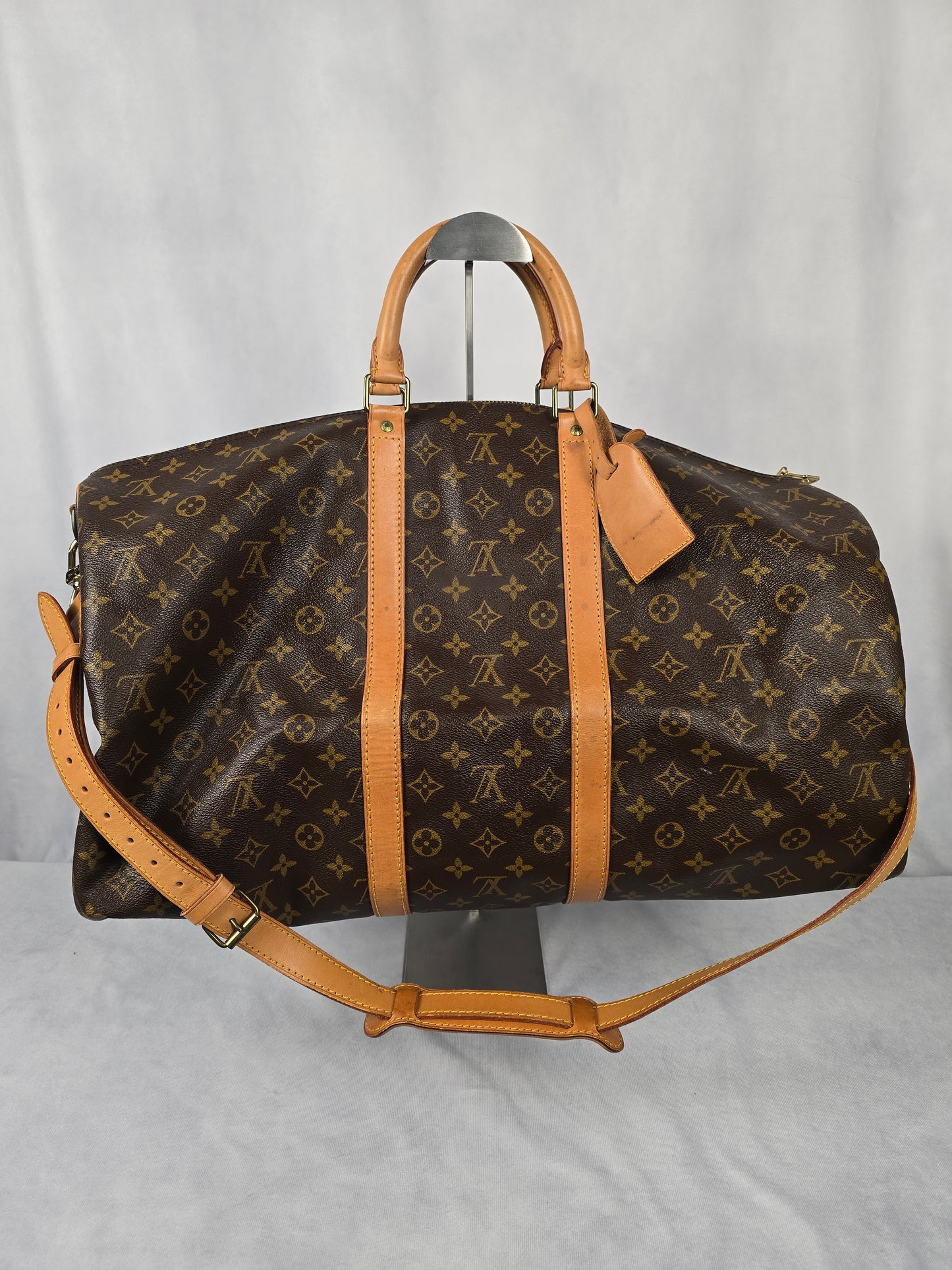 Louis Vuitton Monogram Keepall 55 With Strap