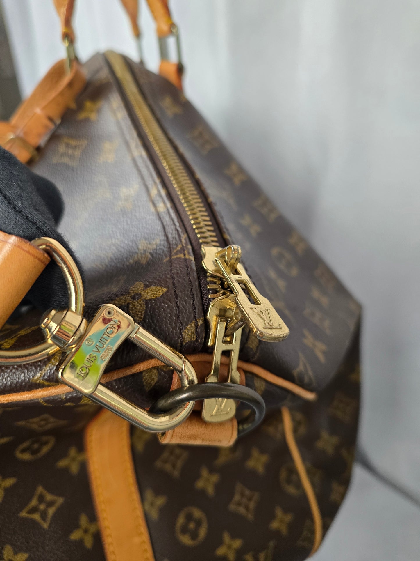 Louis Vuitton Monogram Keepall 55 With Strap
