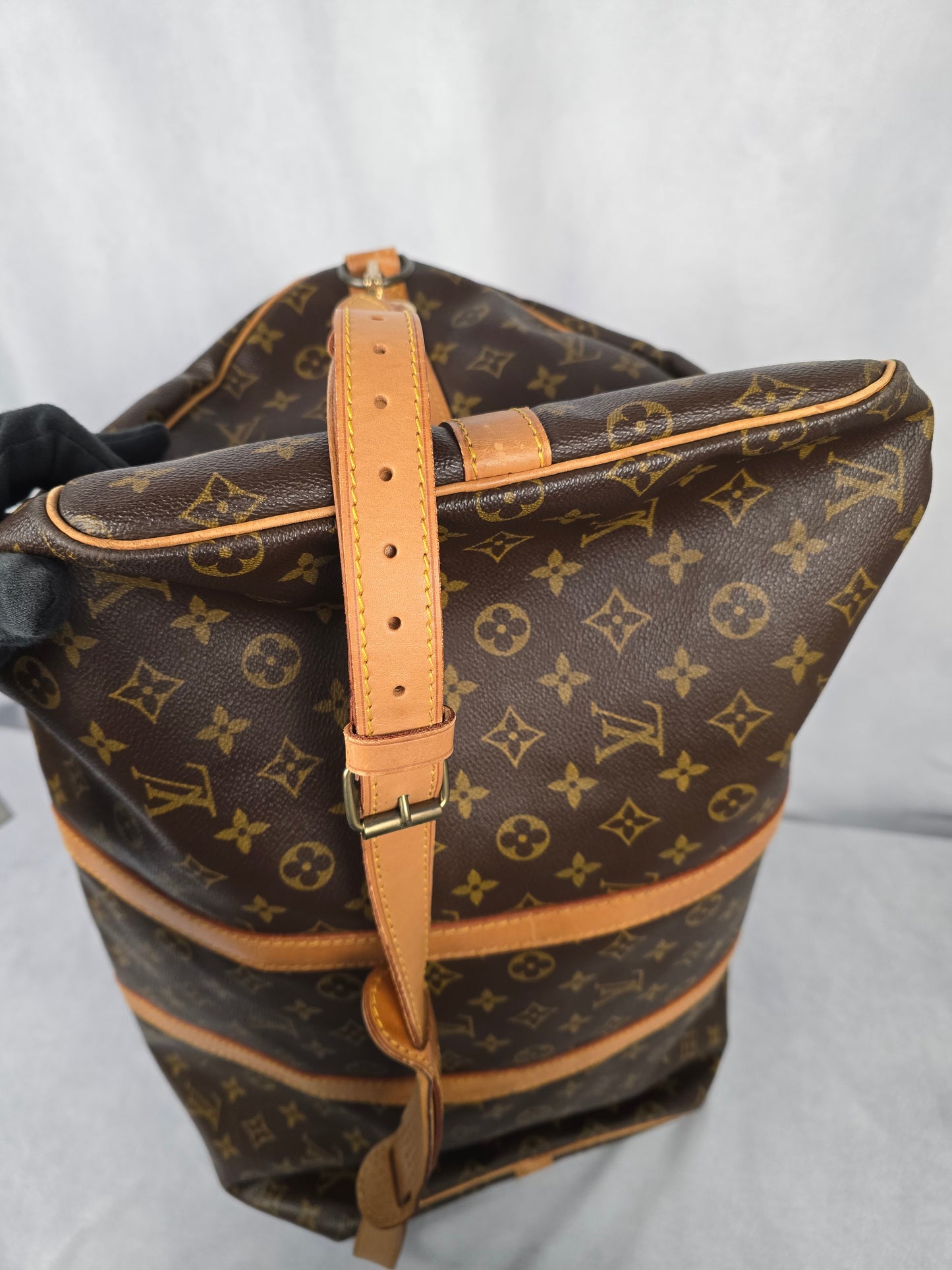 Louis Vuitton Monogram Keepall 55 With Strap