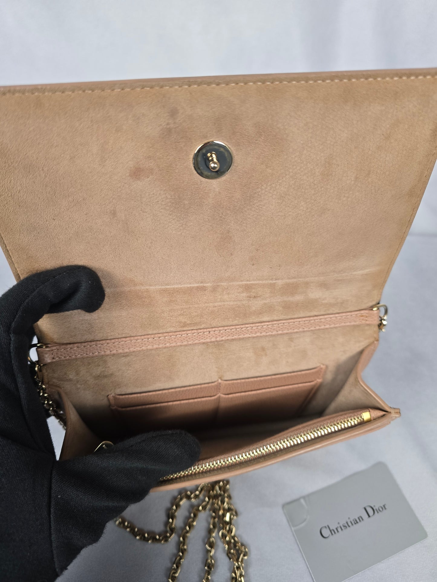 Christian Dior Montaigne 30 Chain Wallet