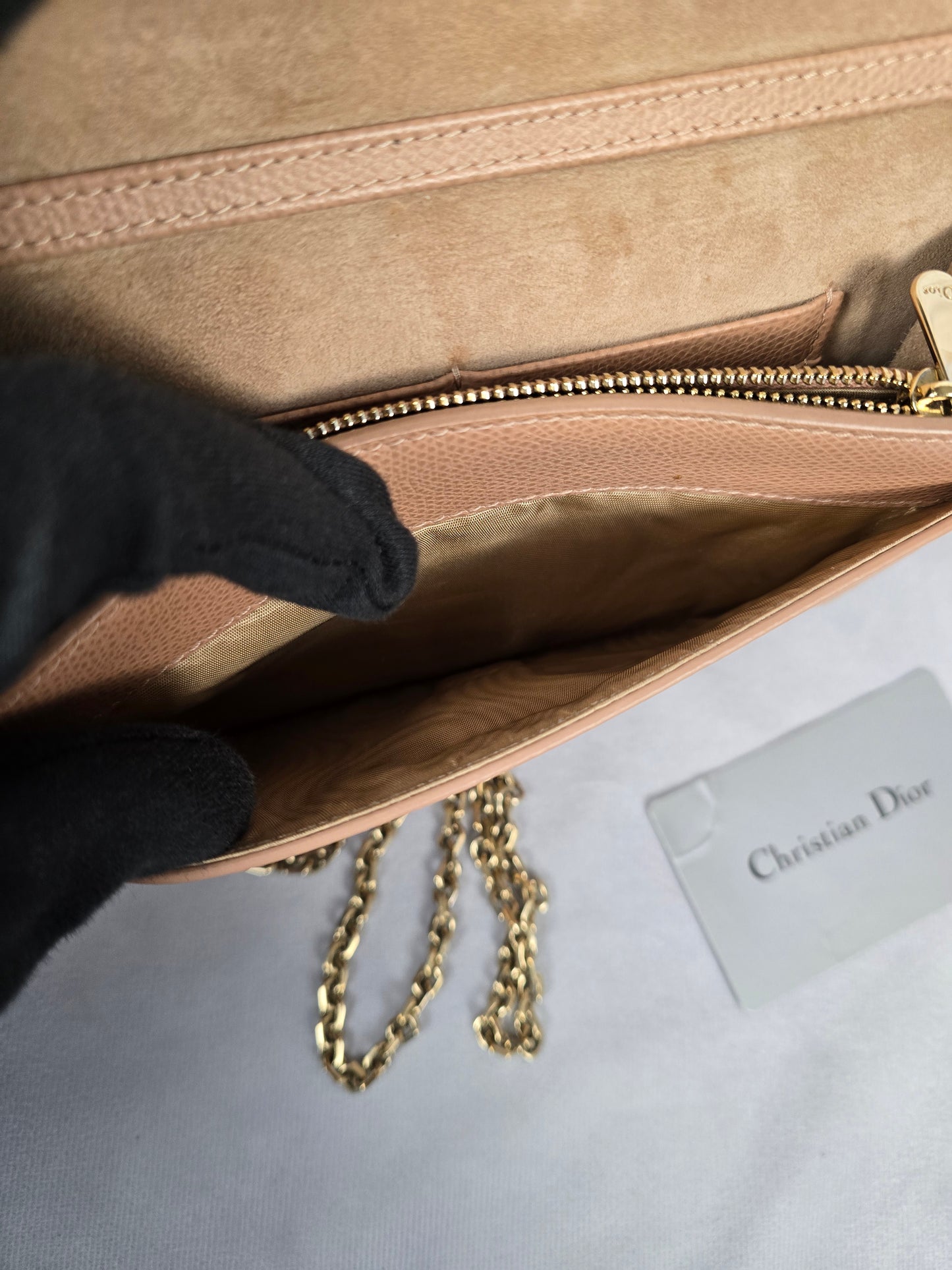 Christian Dior Montaigne 30 Chain Wallet